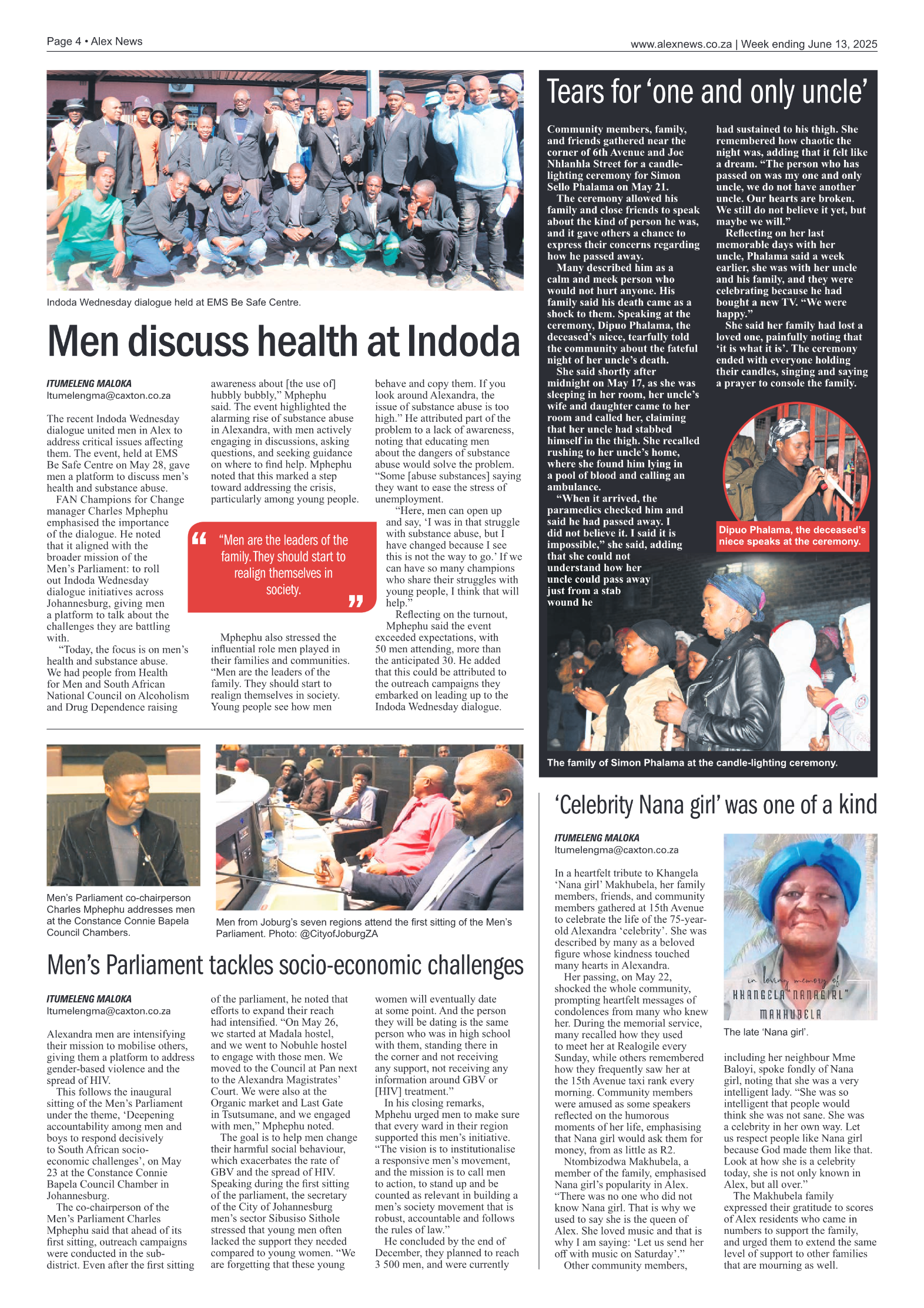 Alex News 13 June 2025 page 4