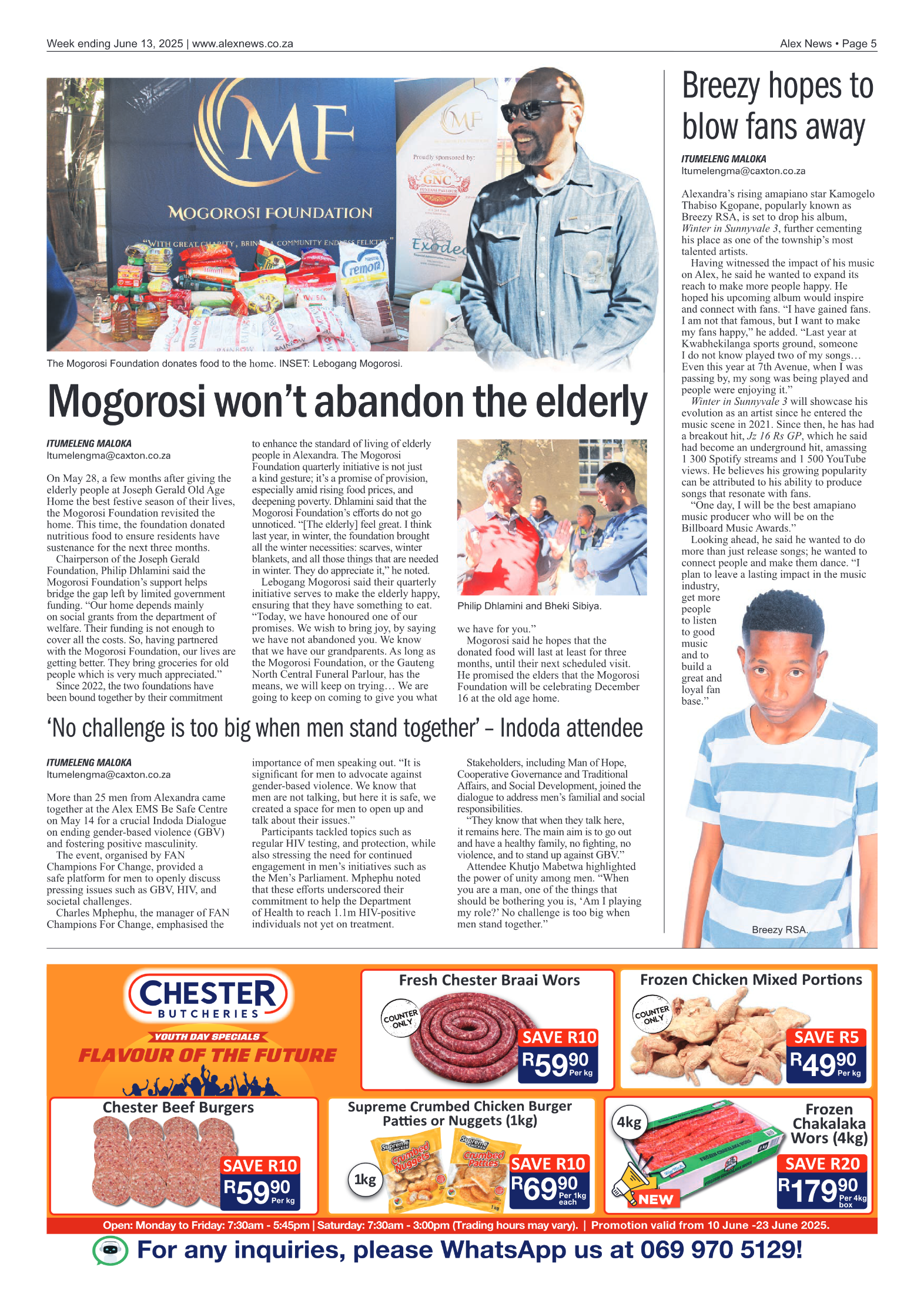 Alex News 13 June 2025 page 5