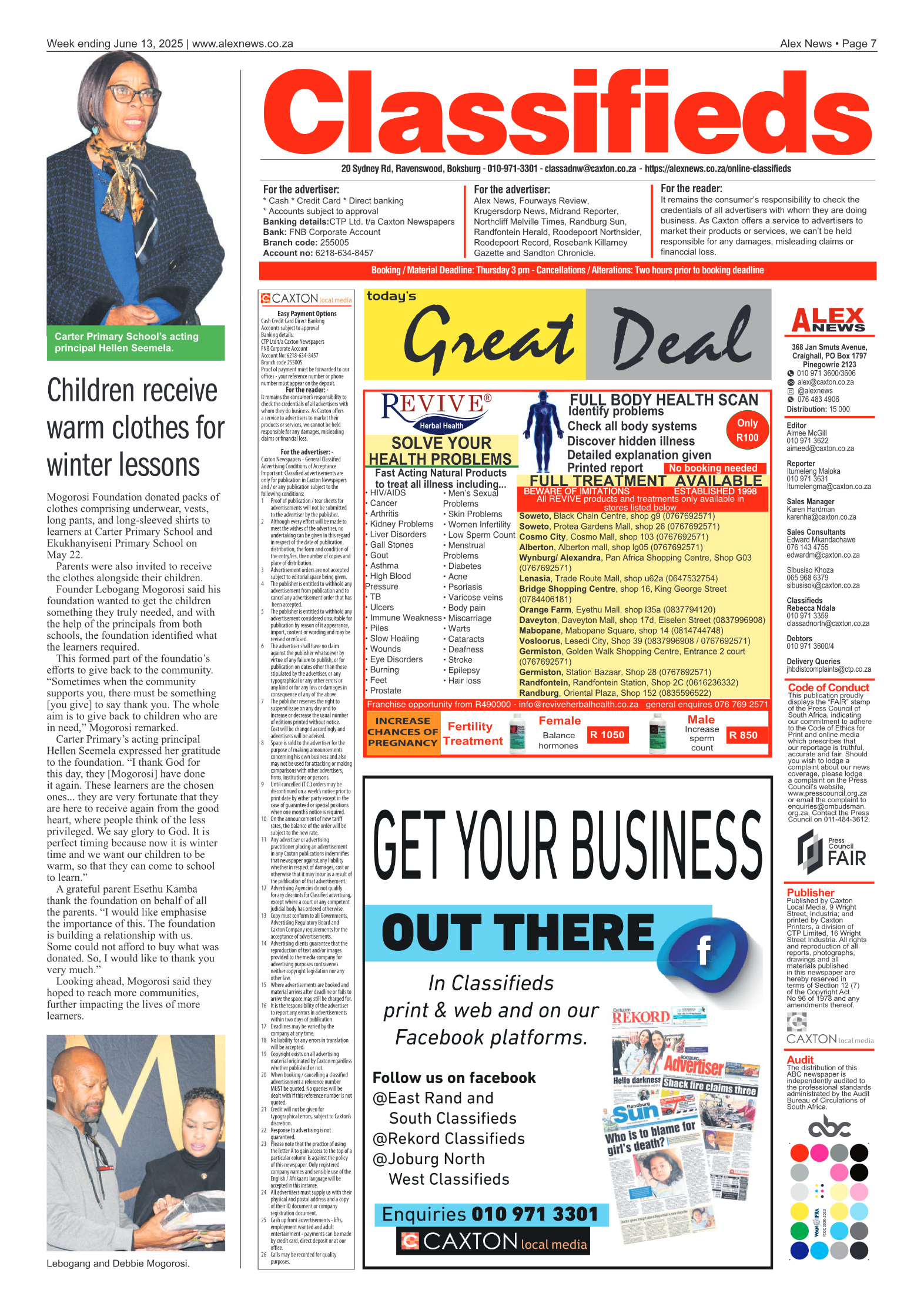 Alex News 13 June 2025 page 7