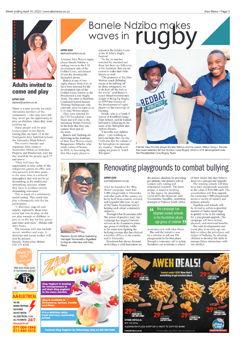 Alex News 14 April 2023 page 3