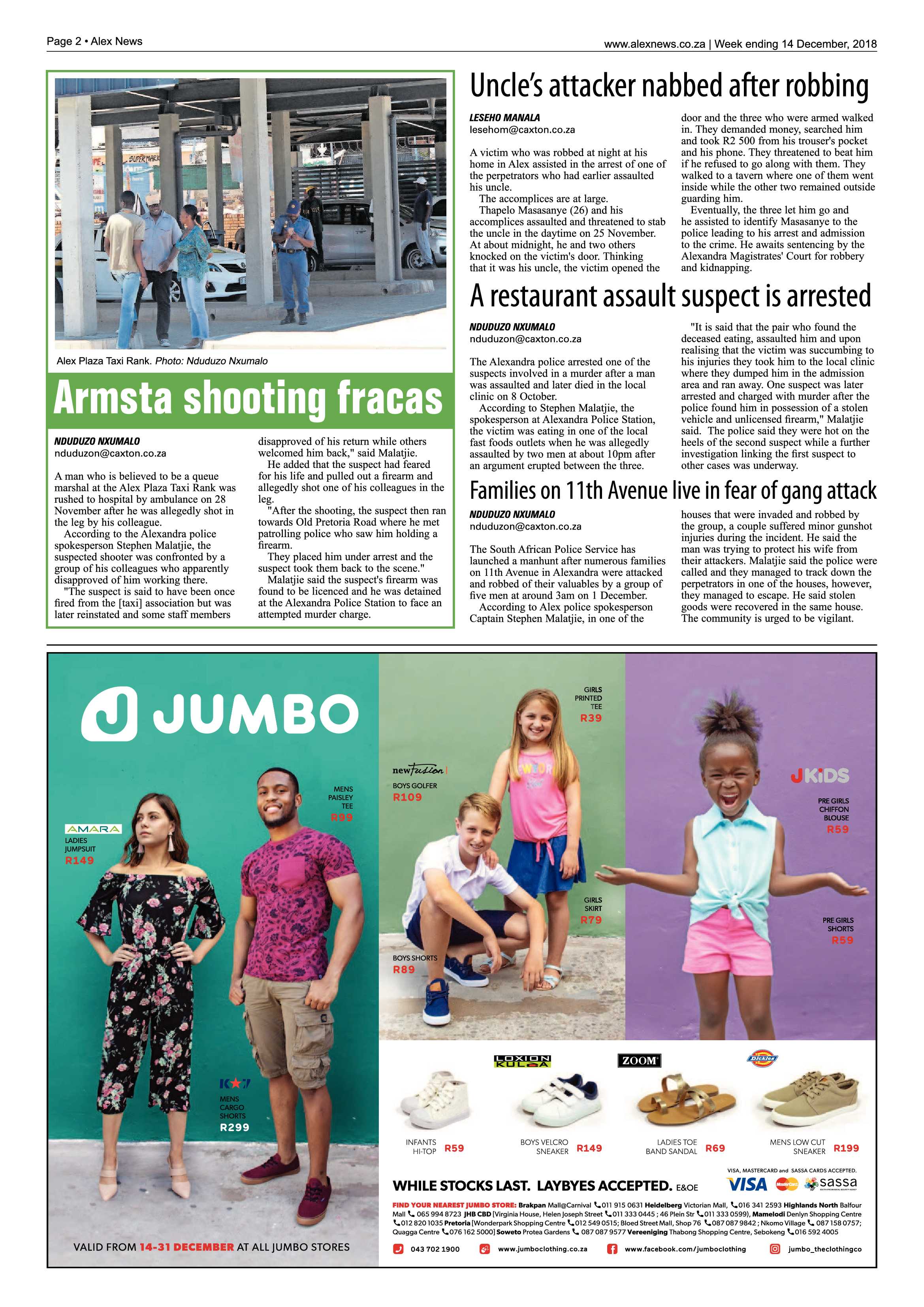 Alex News 14 December, 2018 page 2