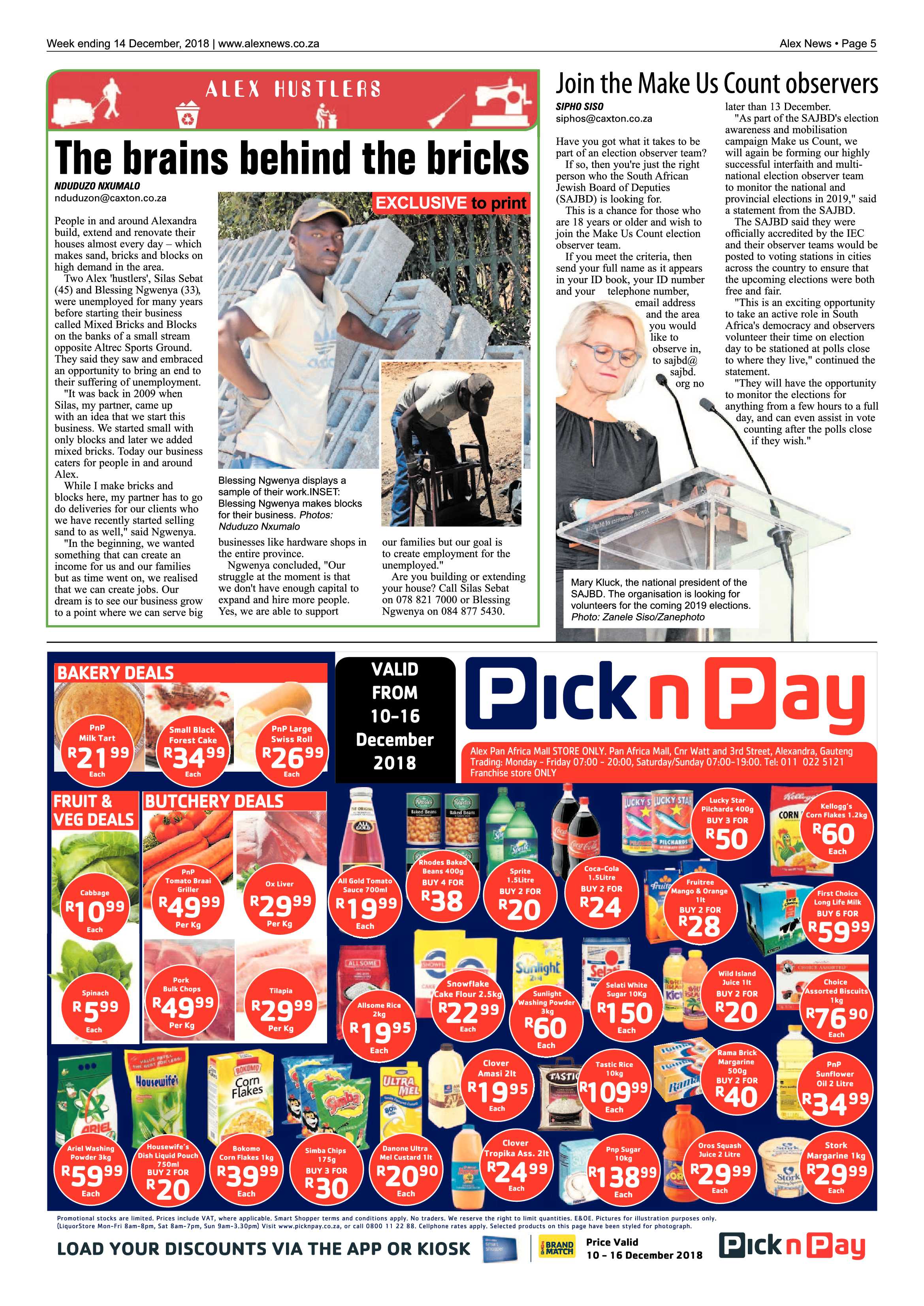 Alex News 14 December, 2018 page 5