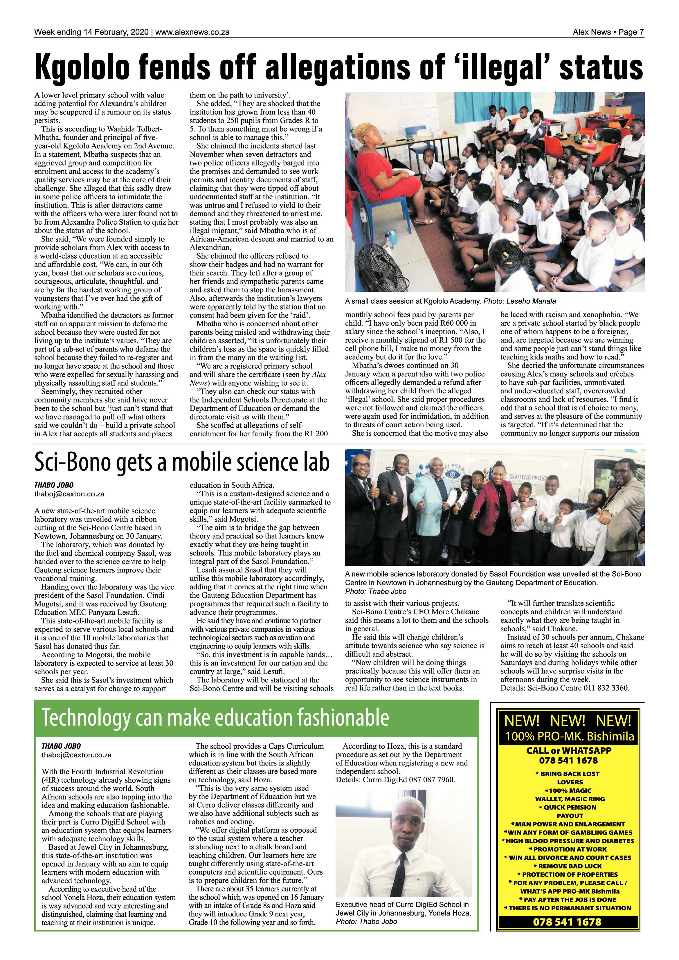 Alex News 14 February 2020 page 7