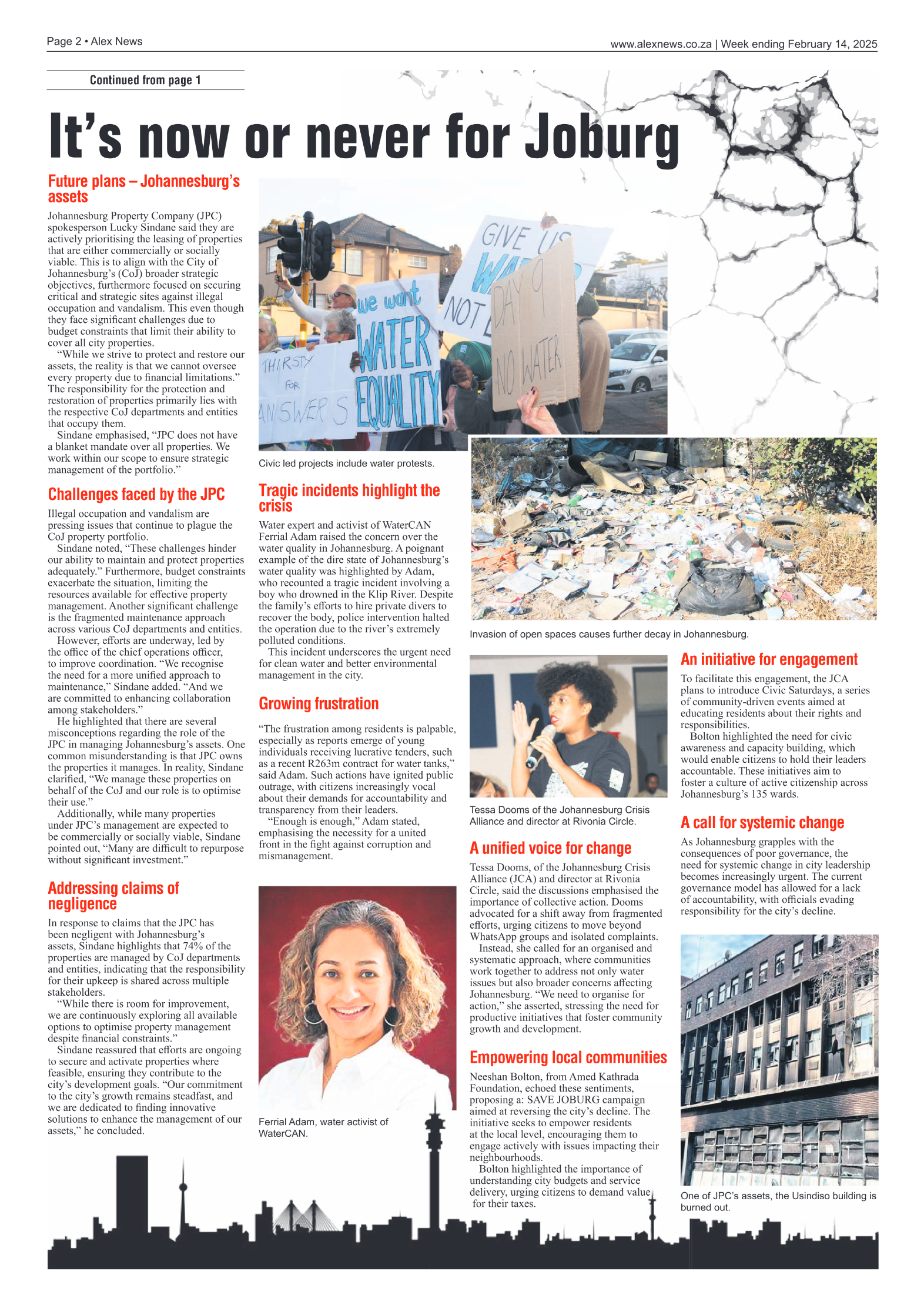 Alex News 14 February 2025 page 2