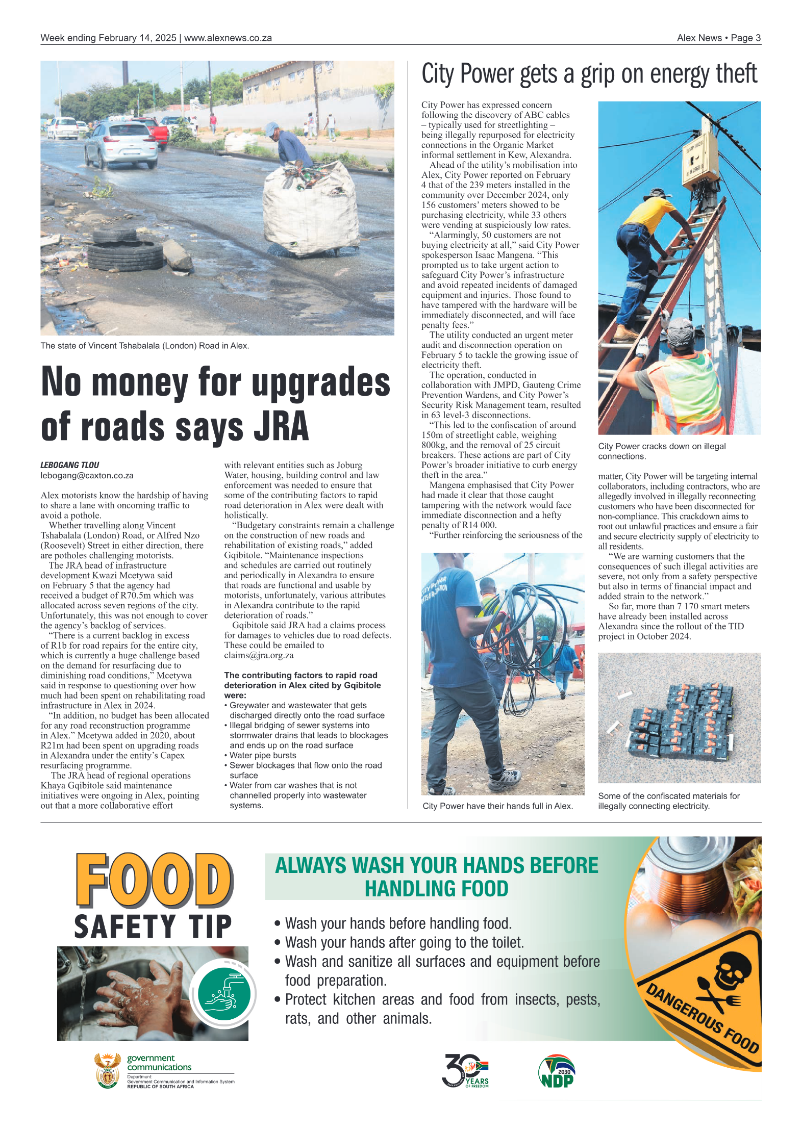 Alex News 14 February 2025 page 3