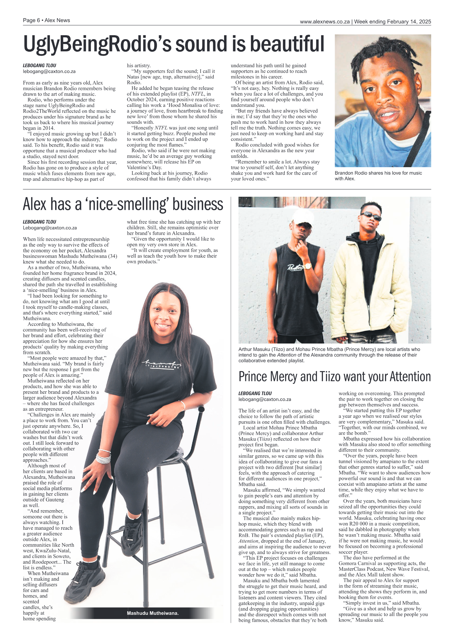 Alex News 14 February 2025 page 6