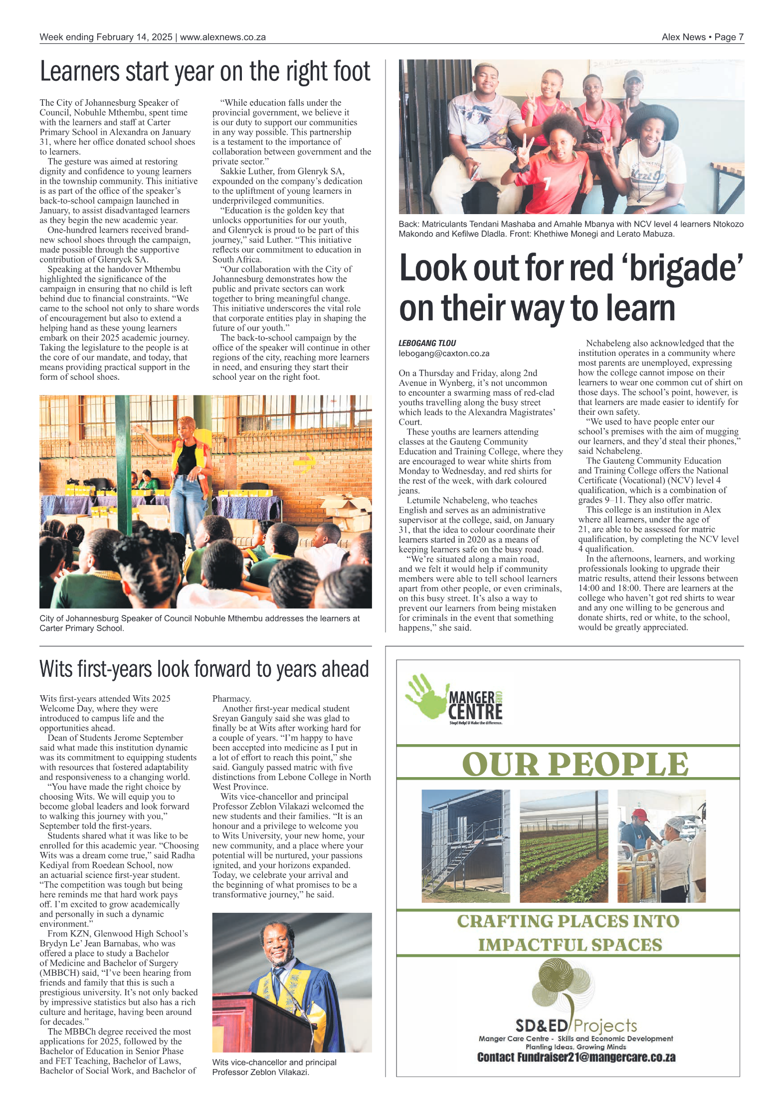 Alex News 14 February 2025 page 7