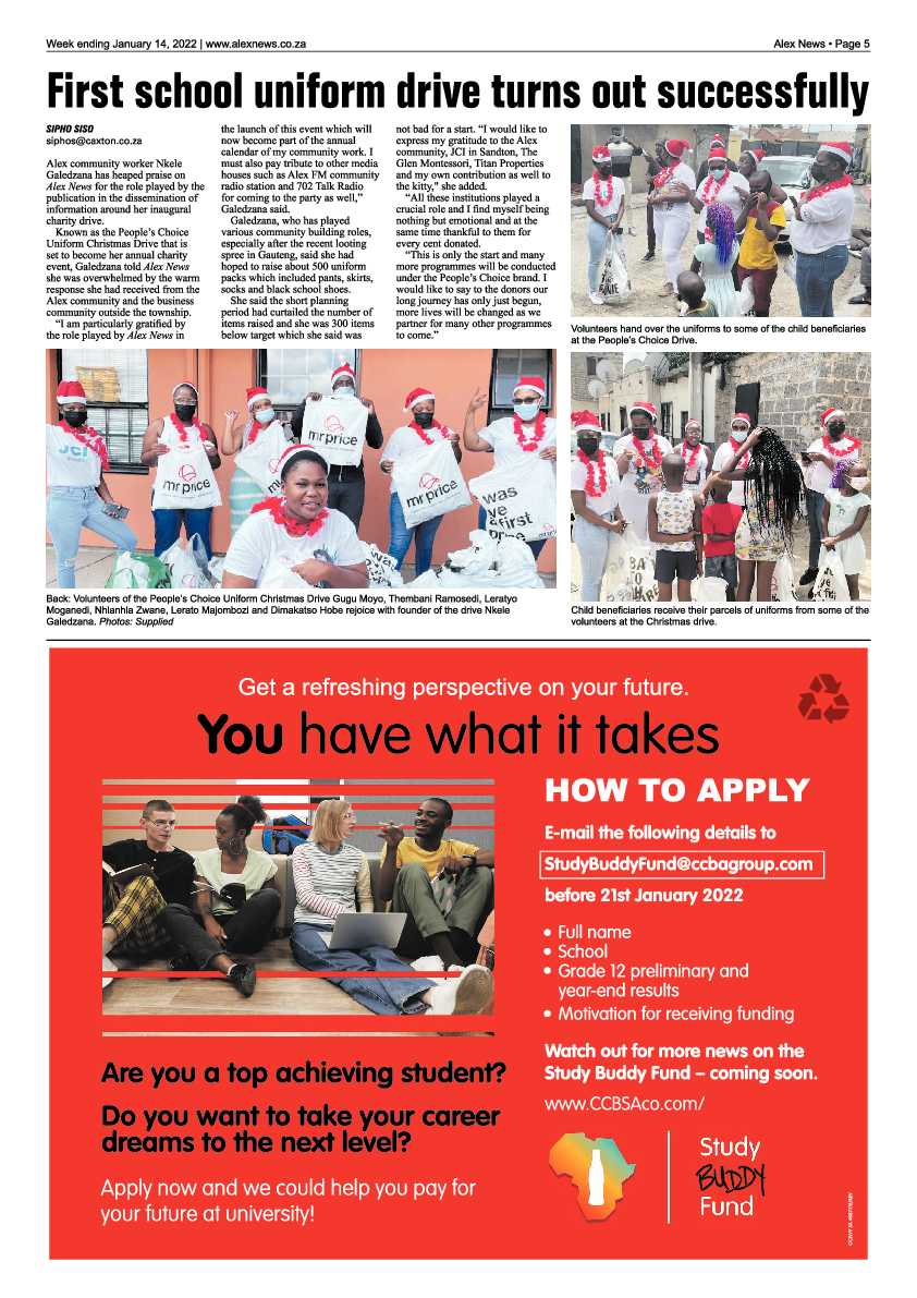 Alex News 14 January 2022 page 5