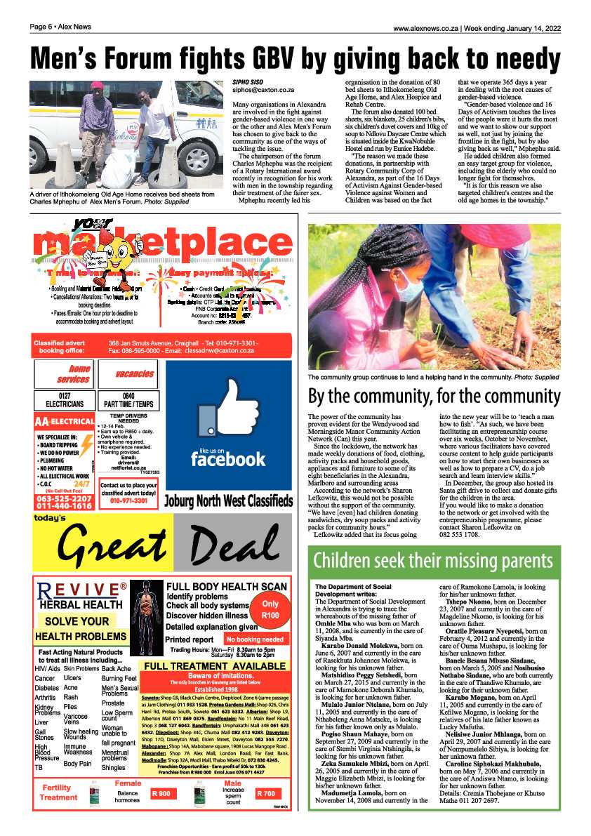Alex News 14 January 2022 page 6