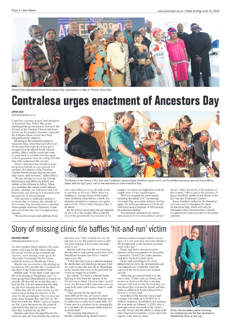 Alex News 14 June 2024 page 2