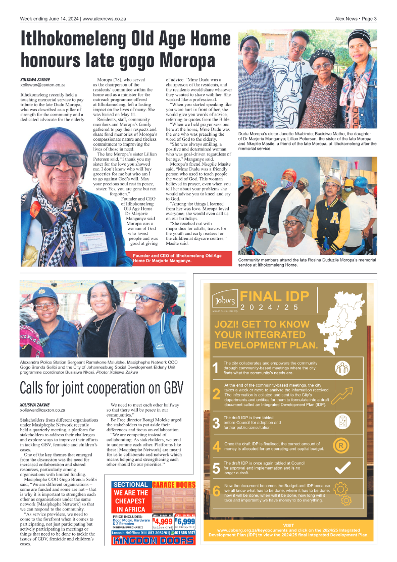 Alex News 14 June 2024 page 3