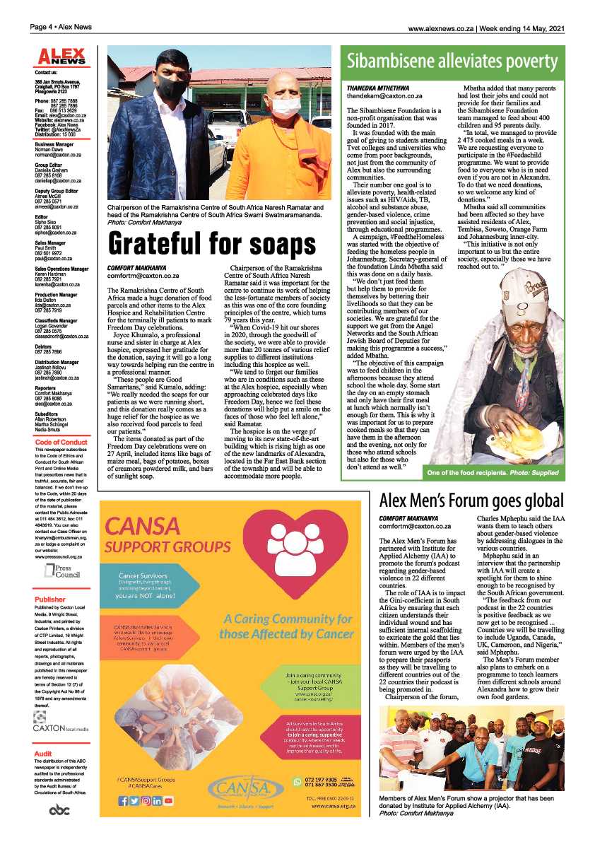 Alex News 14 May 2021 page 4