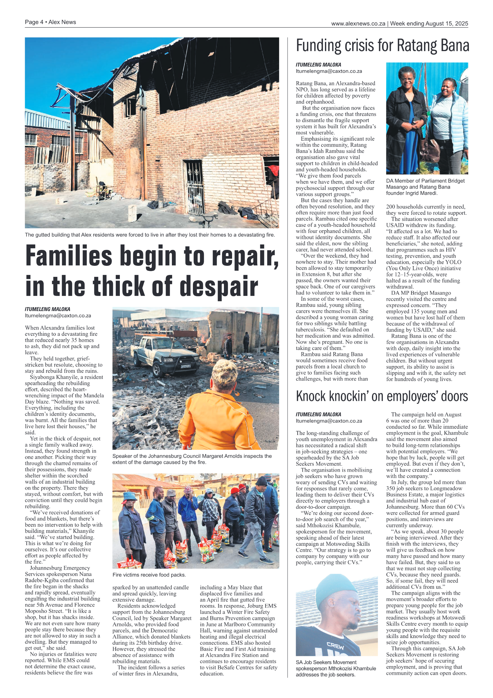 Alex News 15 August 2025 page 4
