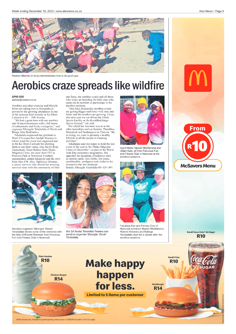 Alex News 15 December 2023 page 5