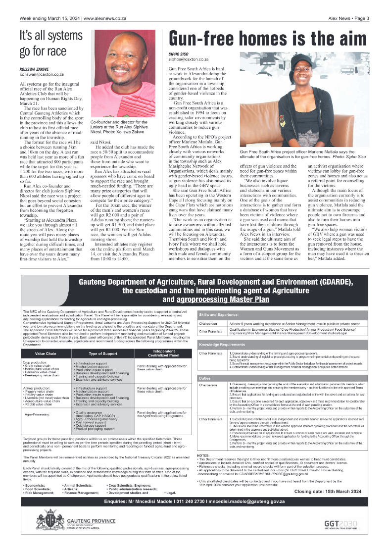 Alex News 15 March 2024 page 3