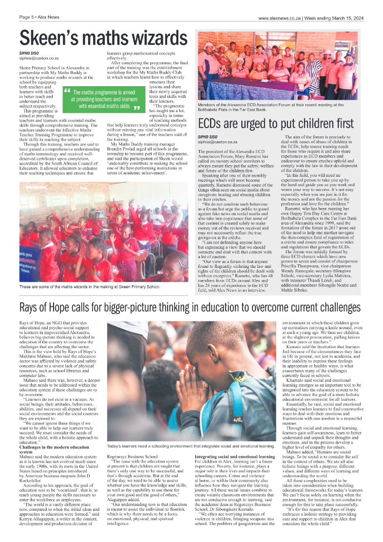 Alex News 15 March 2024 page 5