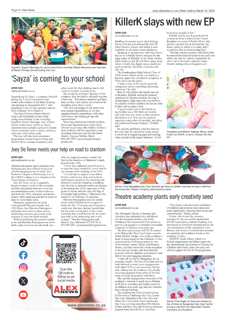 Alex News 15 March 2024 page 6