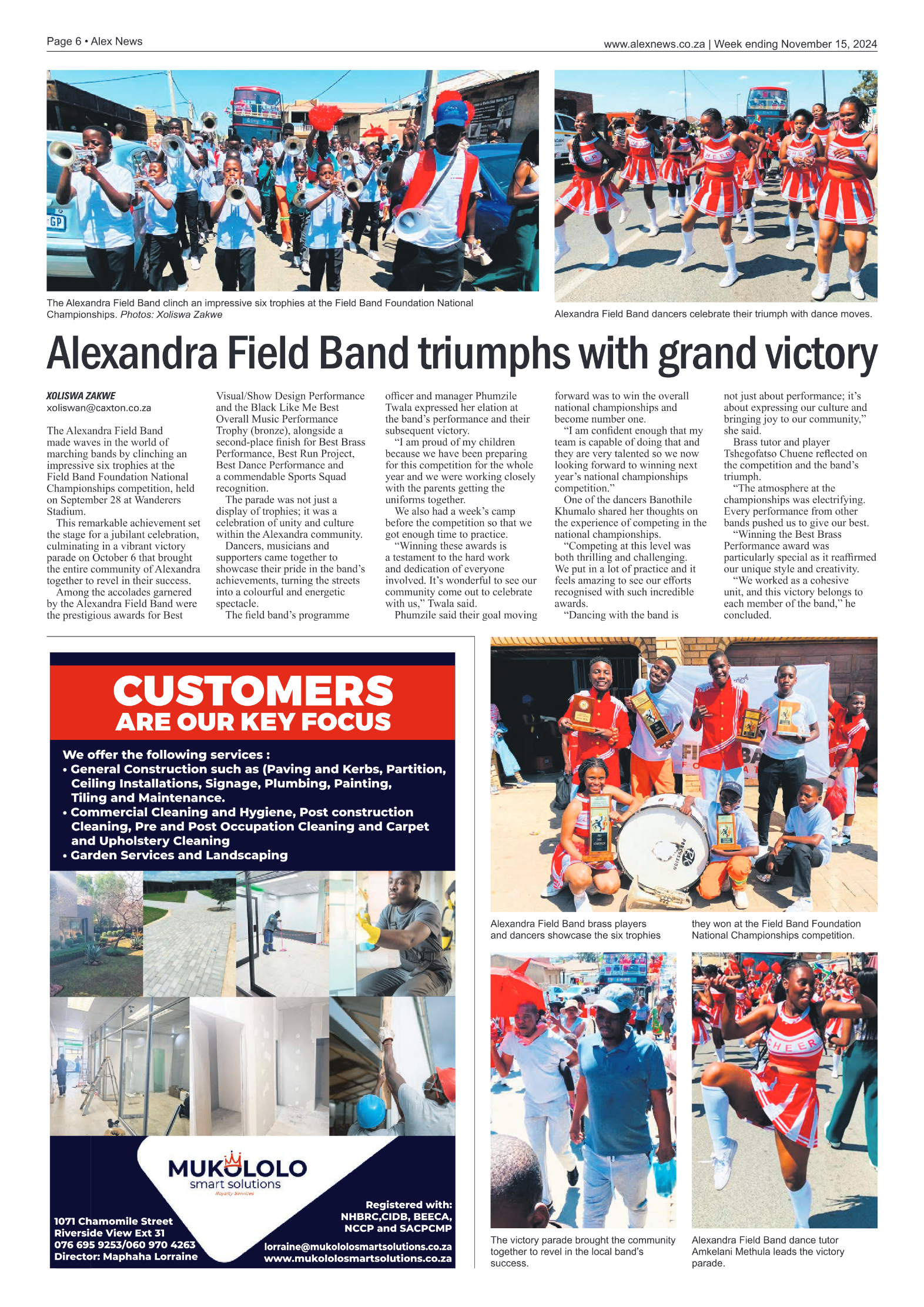 Alex News 15 November 2024 page 6