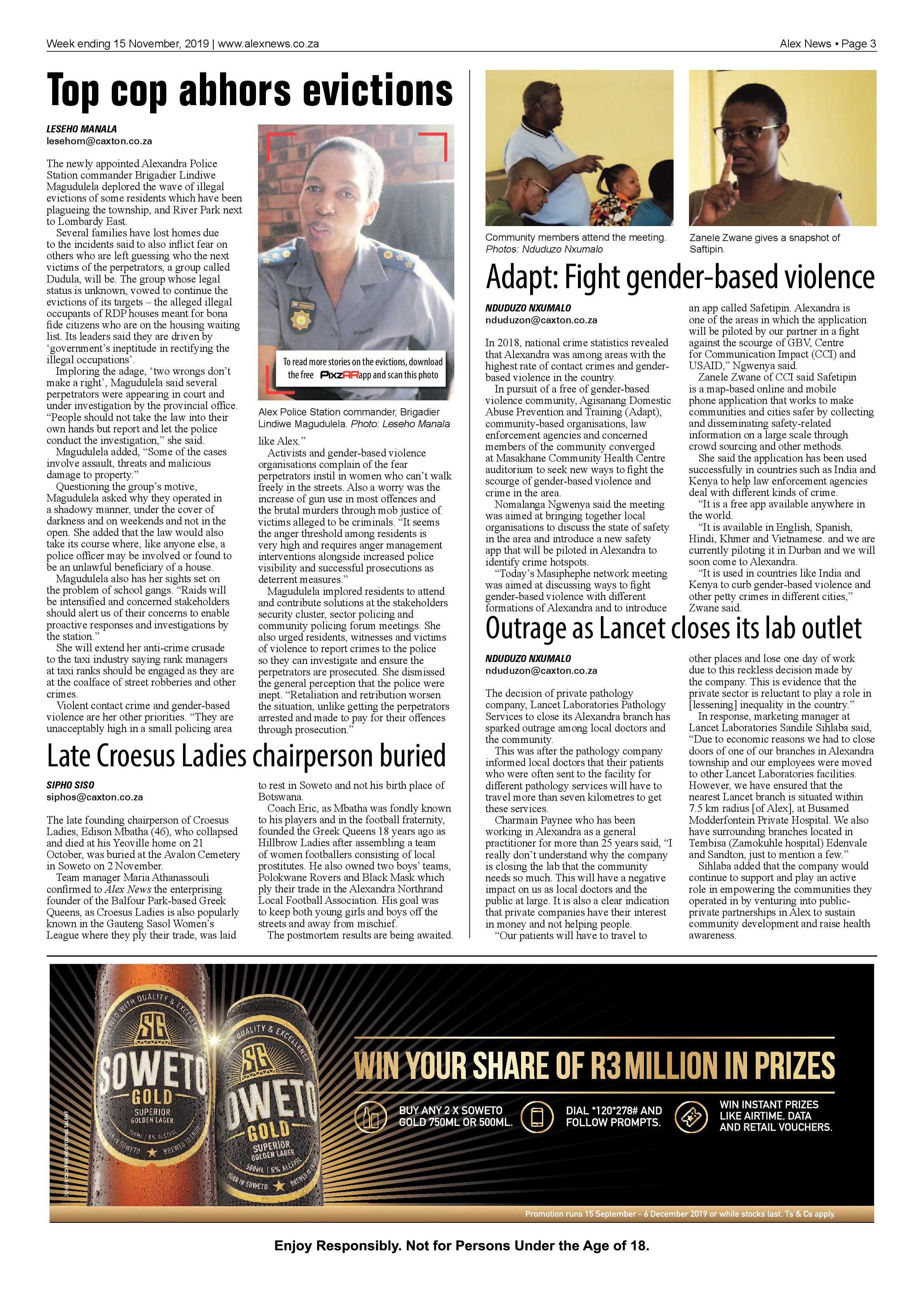 Alex News 15 November, 2019 page 3