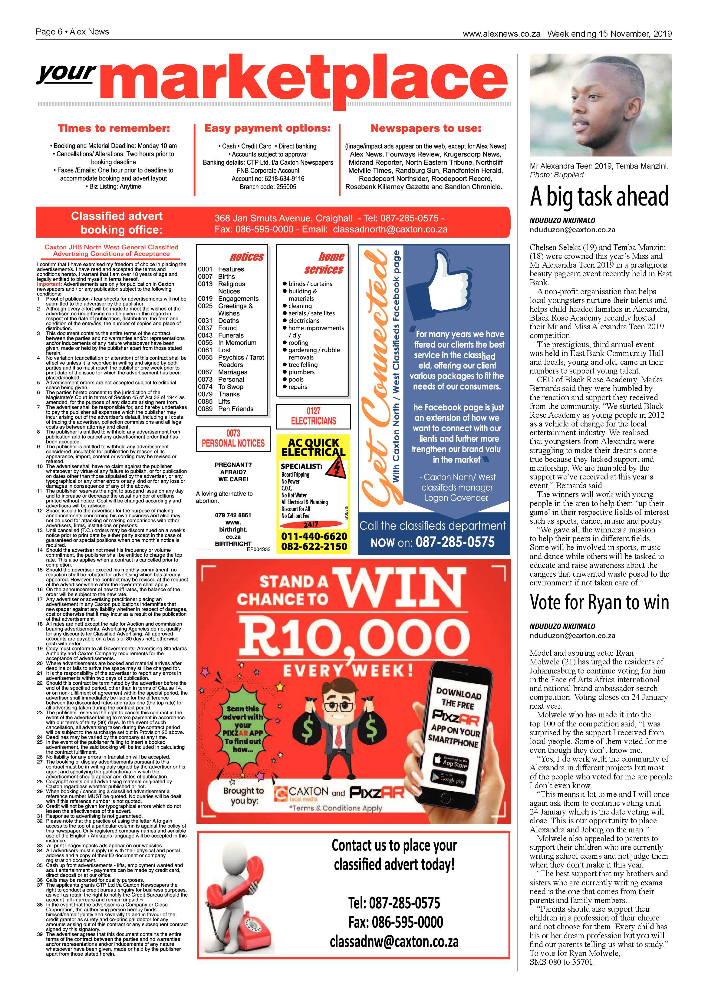 Alex News 15 November, 2019 page 6