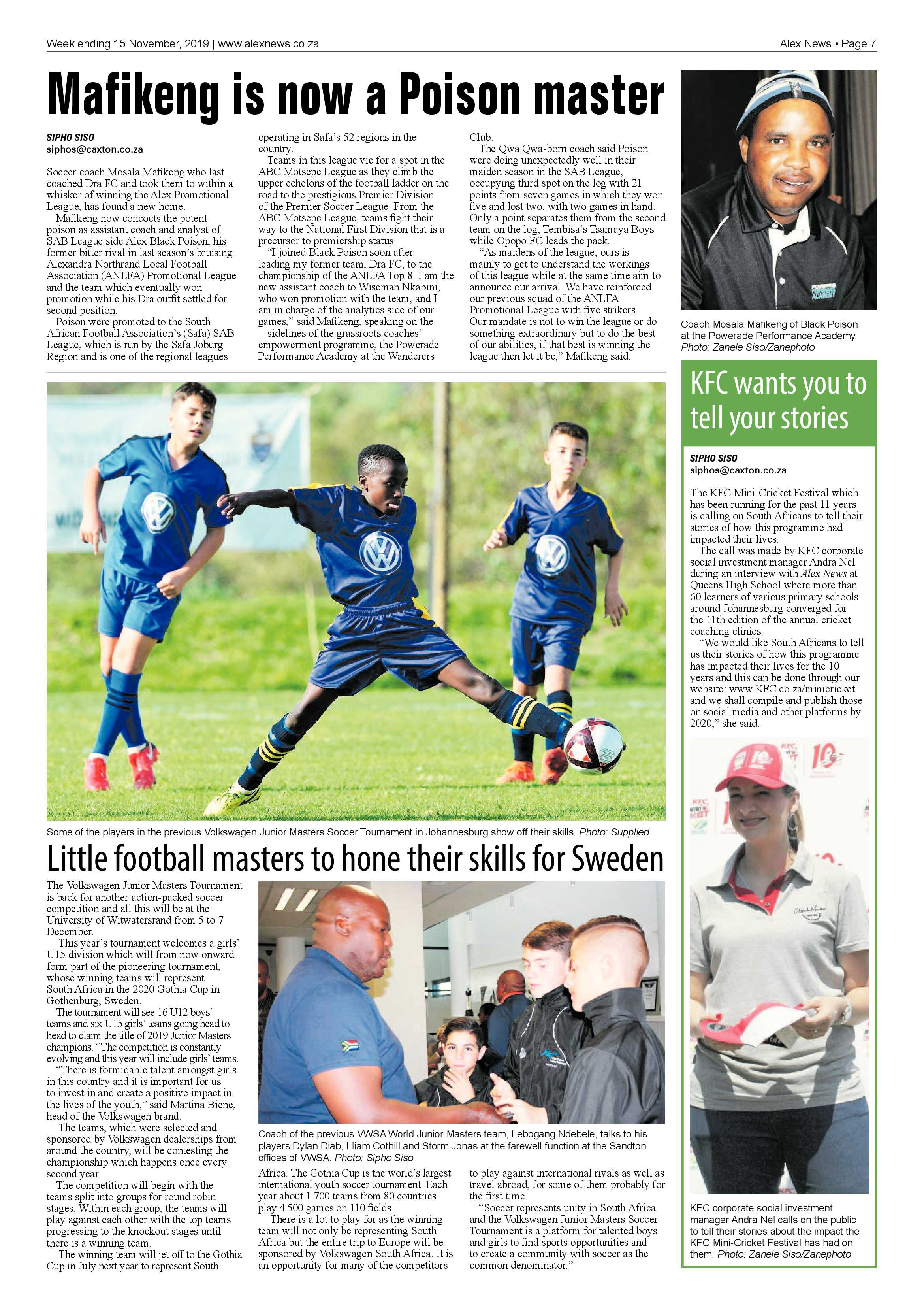 Alex News 15 November, 2019 page 7