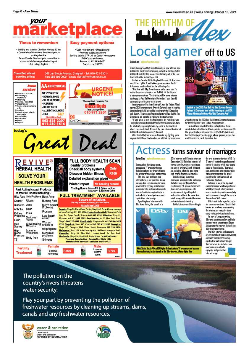 Alex News 15 October 2021 page 6