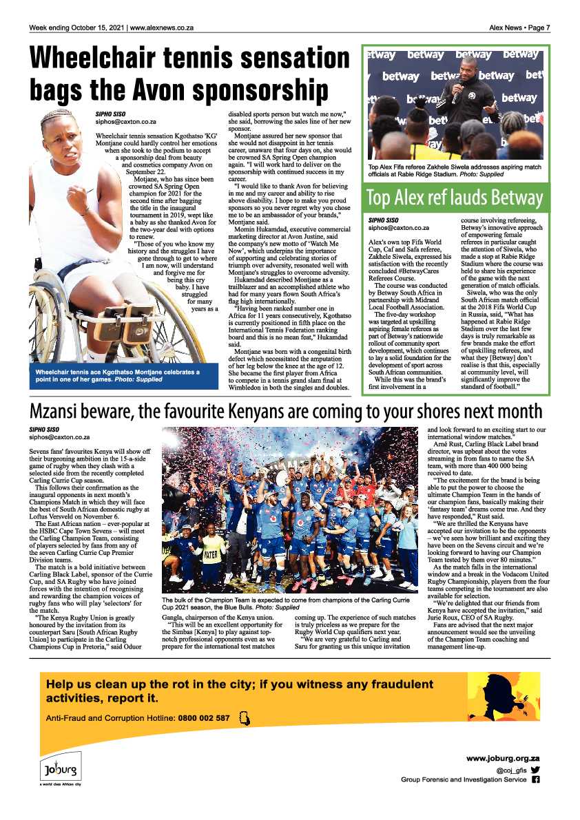 Alex News 15 October 2021 page 7