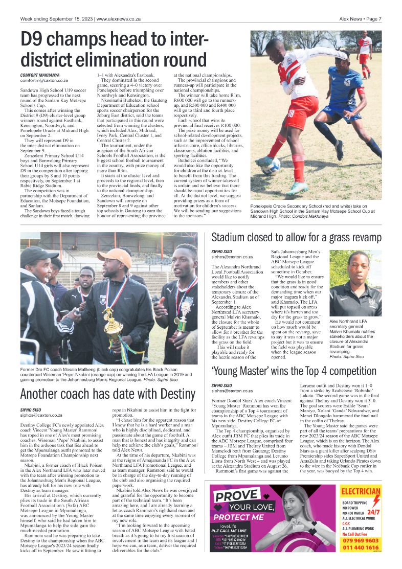 Alex News 15 September 2023 page 7