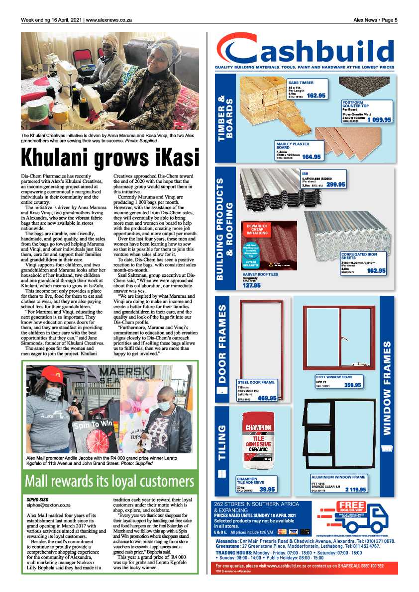 Alex News 16 April 2021 page 5