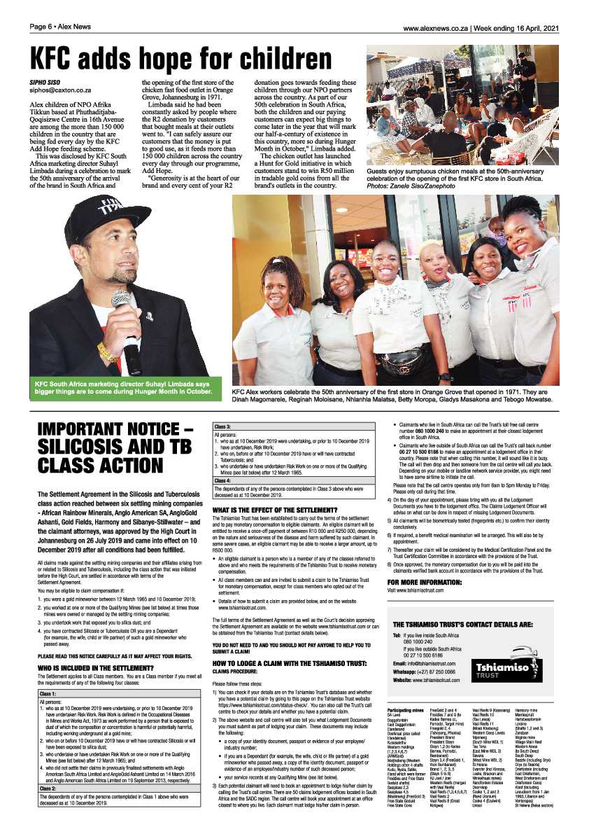 Alex News 16 April 2021 page 6