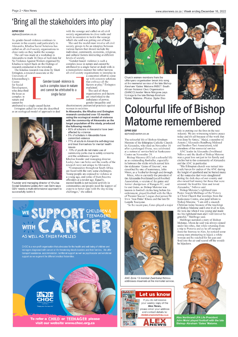 Alex News 16 Dec 2022 page 2