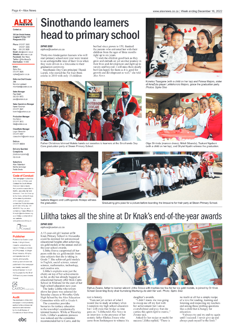 Alex News 16 Dec 2022 page 4
