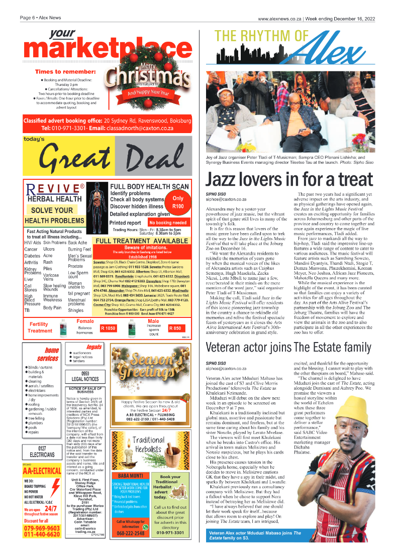 Alex News 16 Dec 2022 page 6