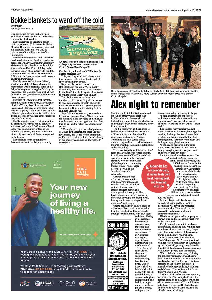 Alex News 16 July 2021 page 2