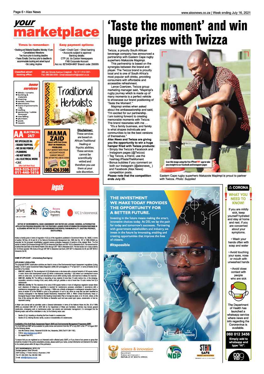 Alex News 16 July 2021 page 6