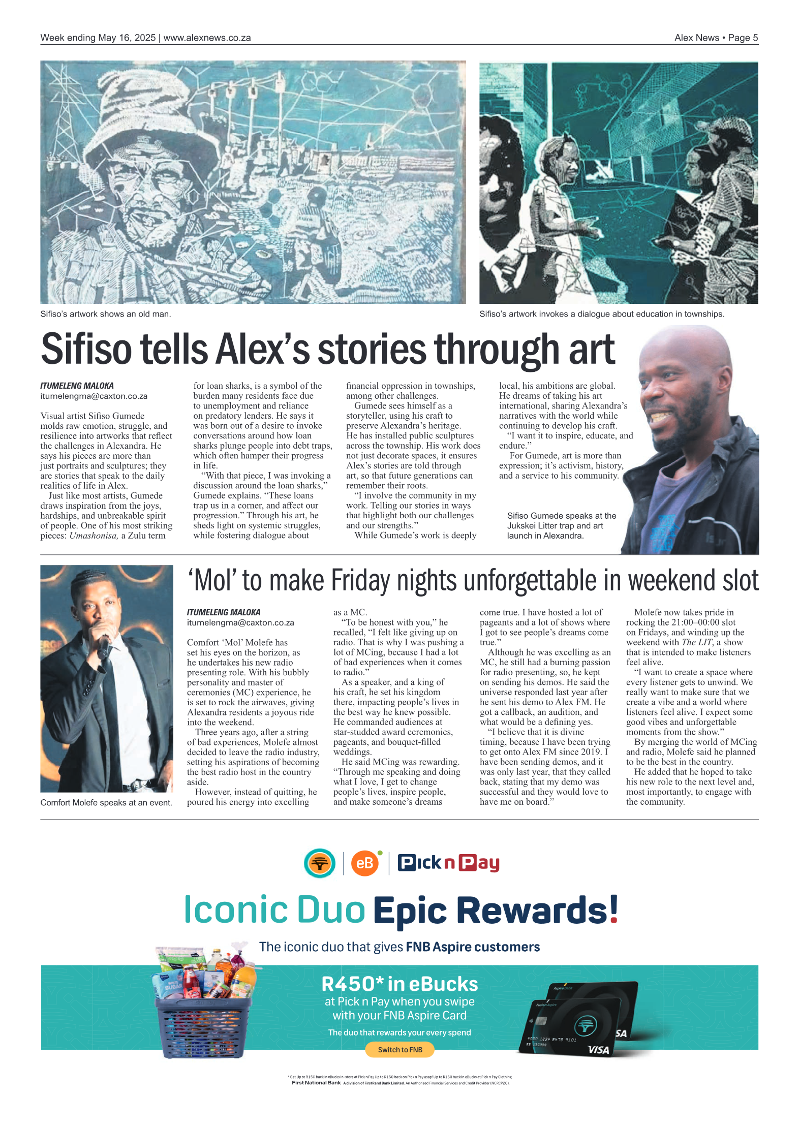 Alex News 16 May 2025 page 5