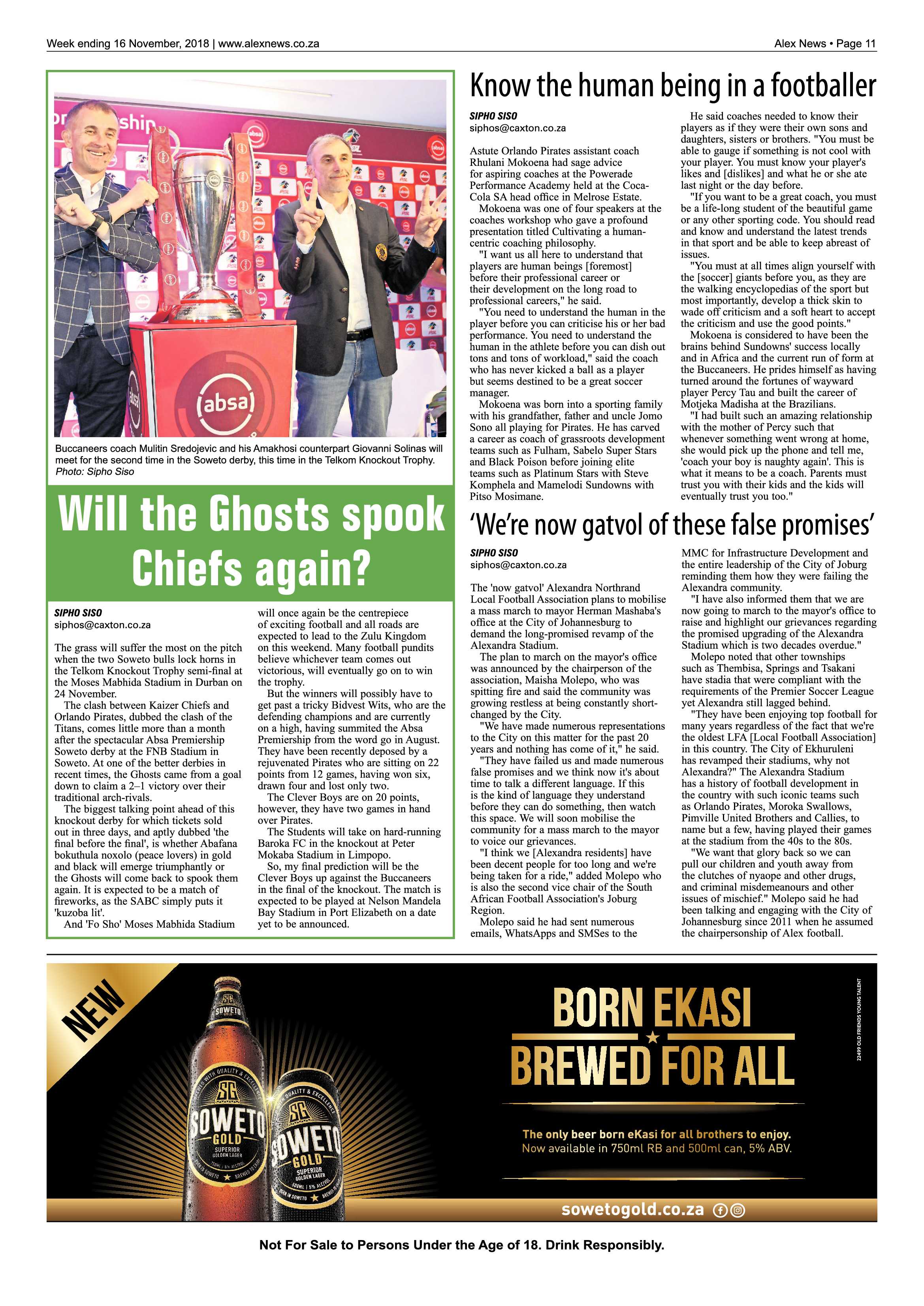 Alex News 16 November, 2018 page 11