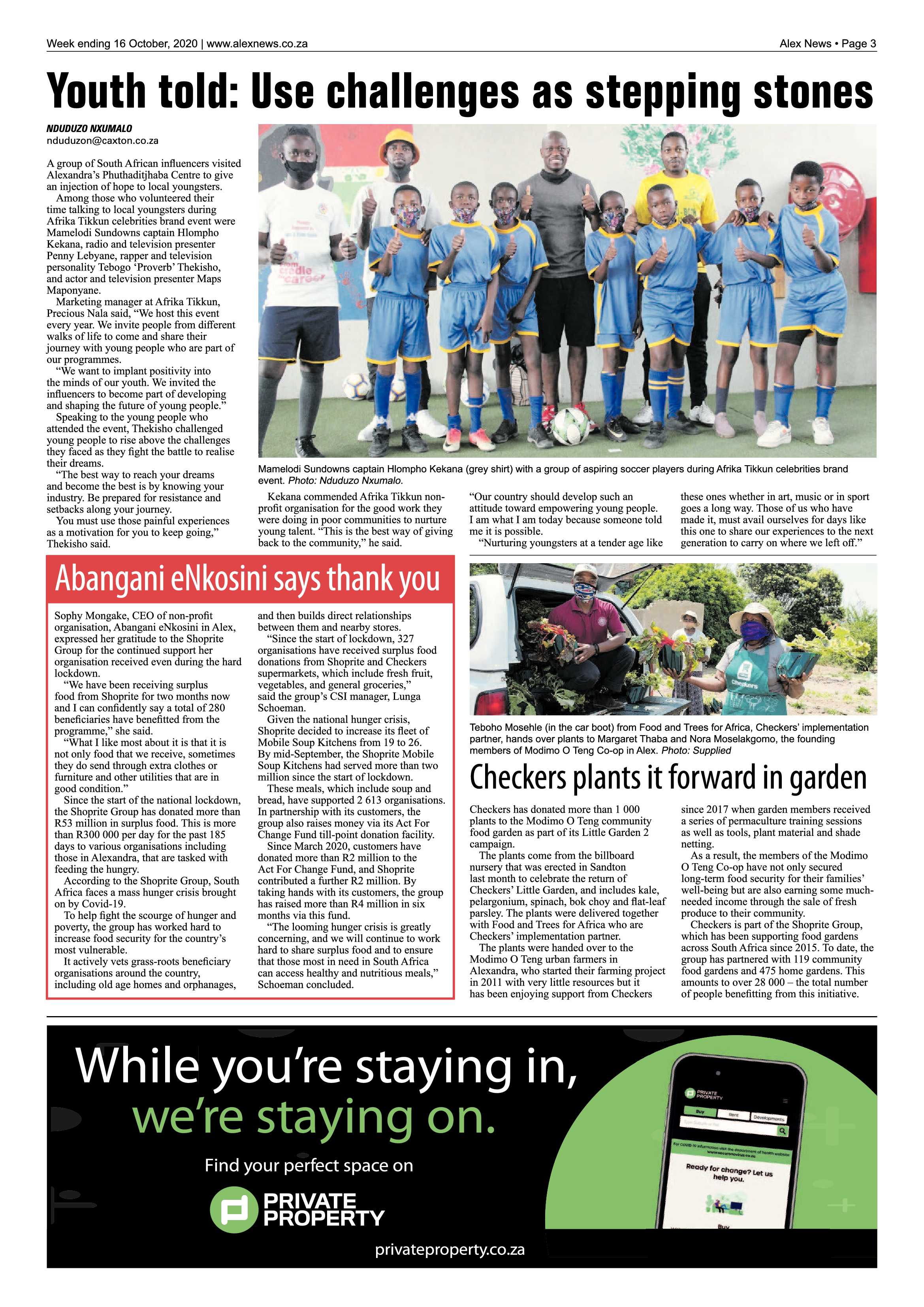 Alex News 16 October 2020 page 3