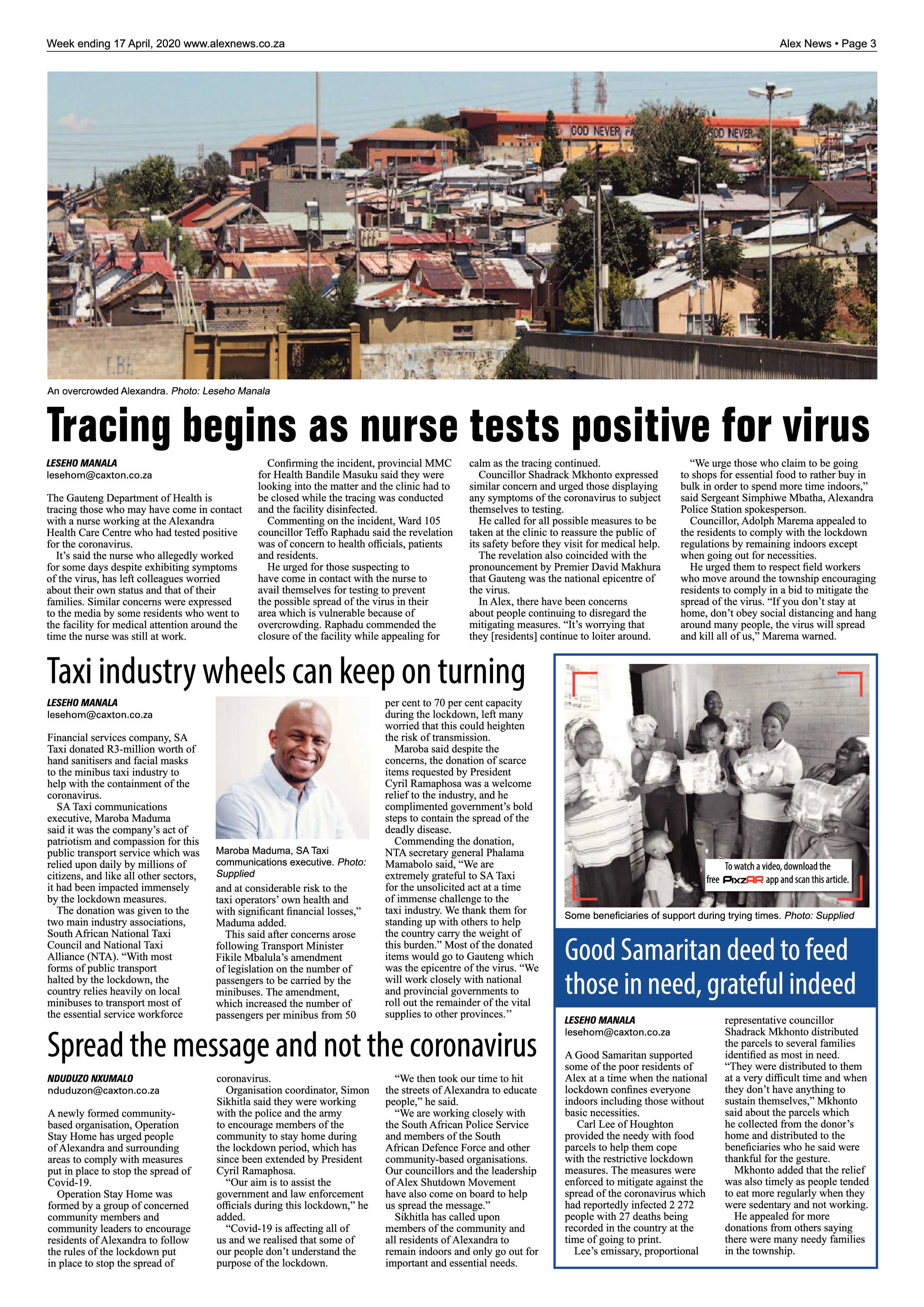 Alex News 17 April 2020 page 3