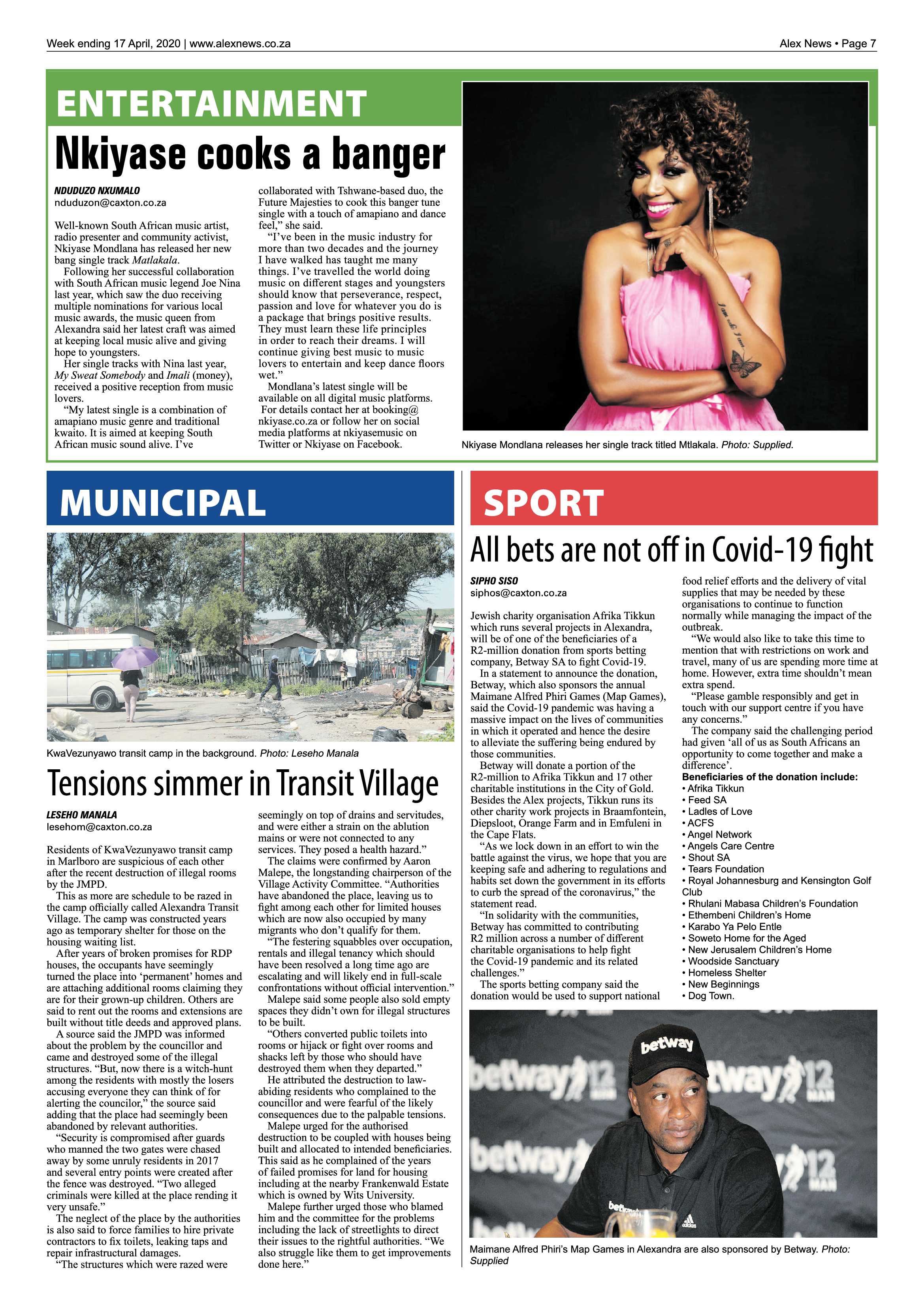 Alex News 17 April 2020 page 7