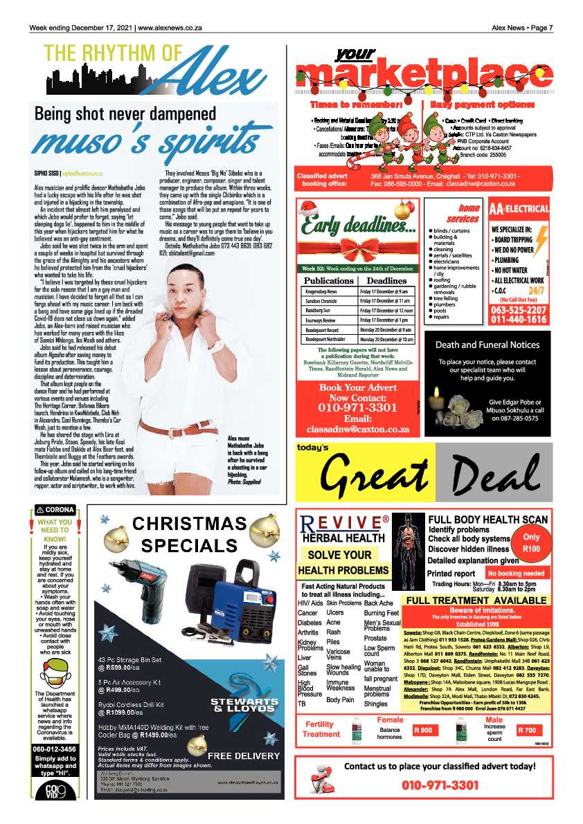 Alex News 17 December 2021 page 7