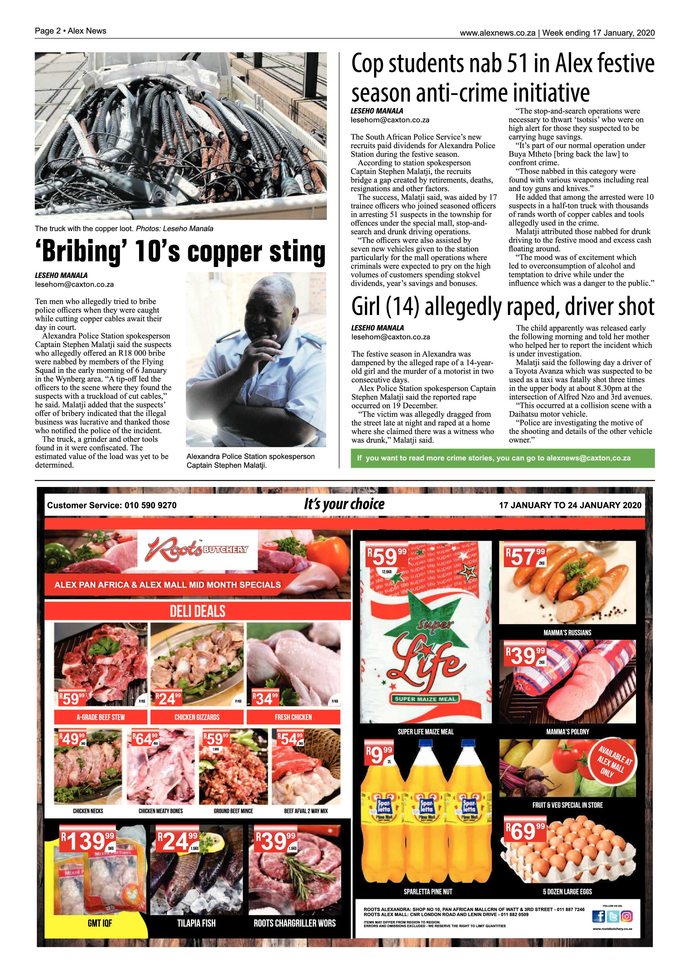 Alex News 17 January 2020 page 2