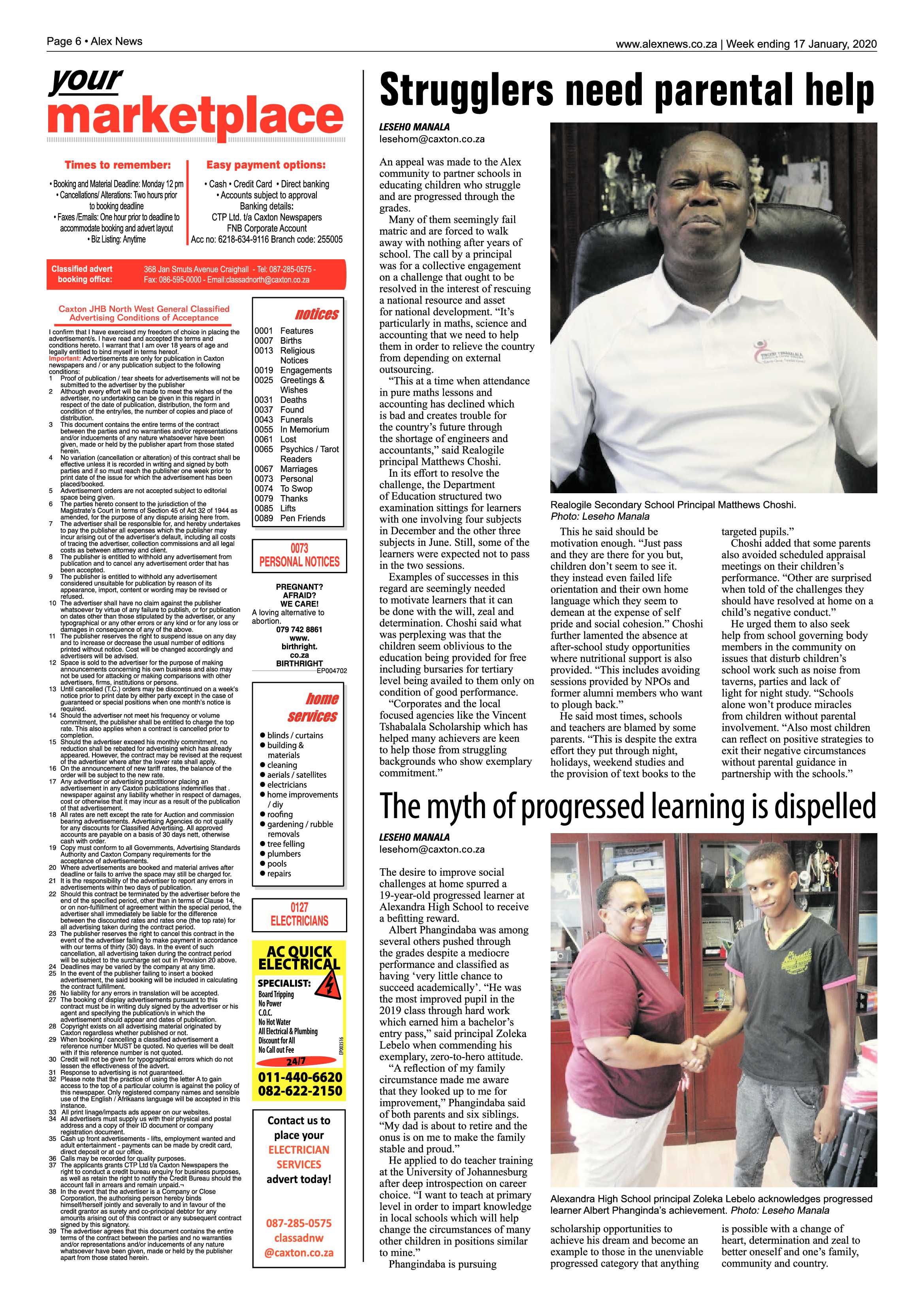 Alex News 17 January 2020 page 6