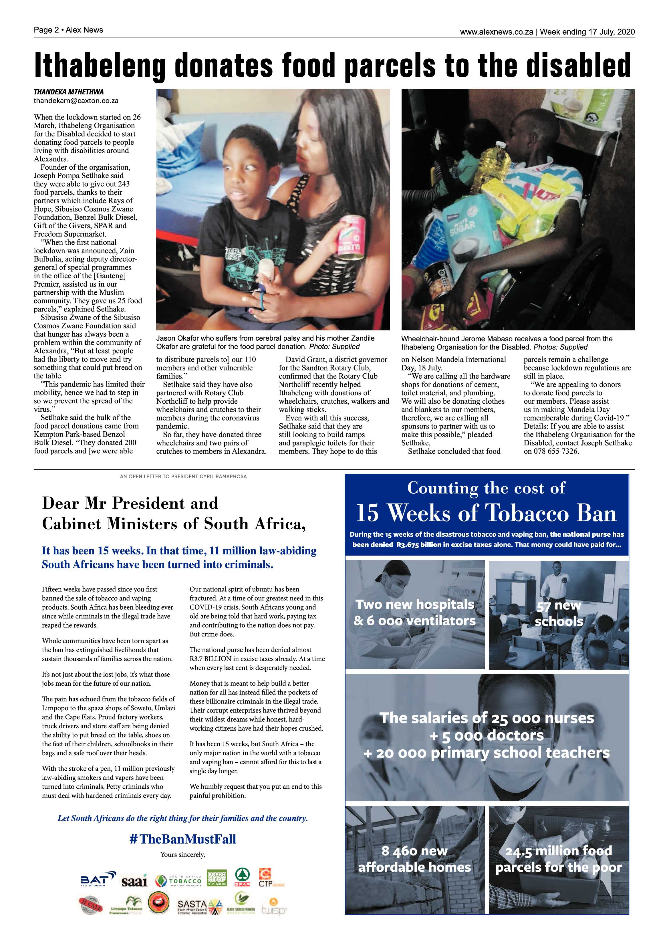 Alex News 17 July 2020 page 2
