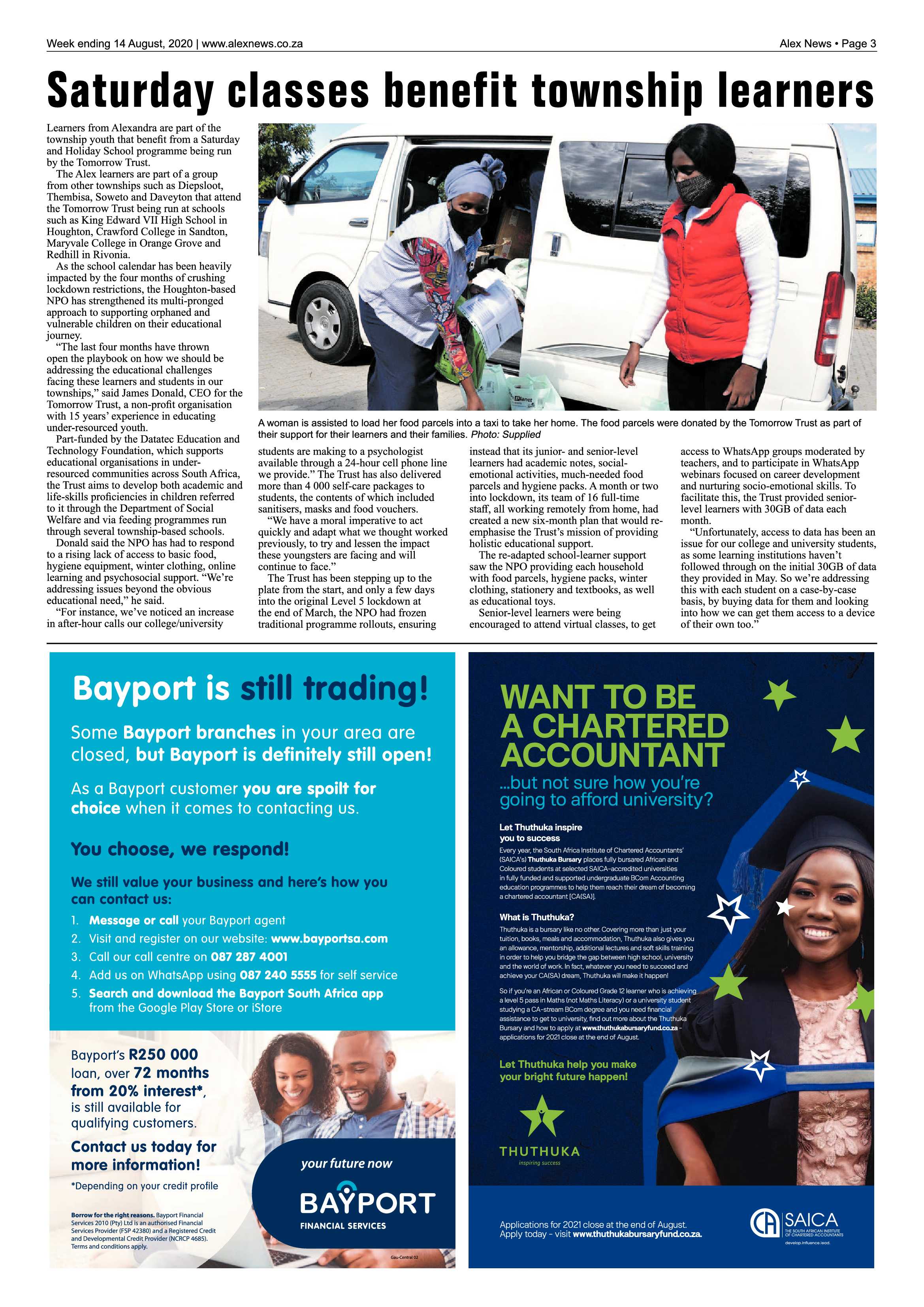 Alex News 14 August 2020 page 3