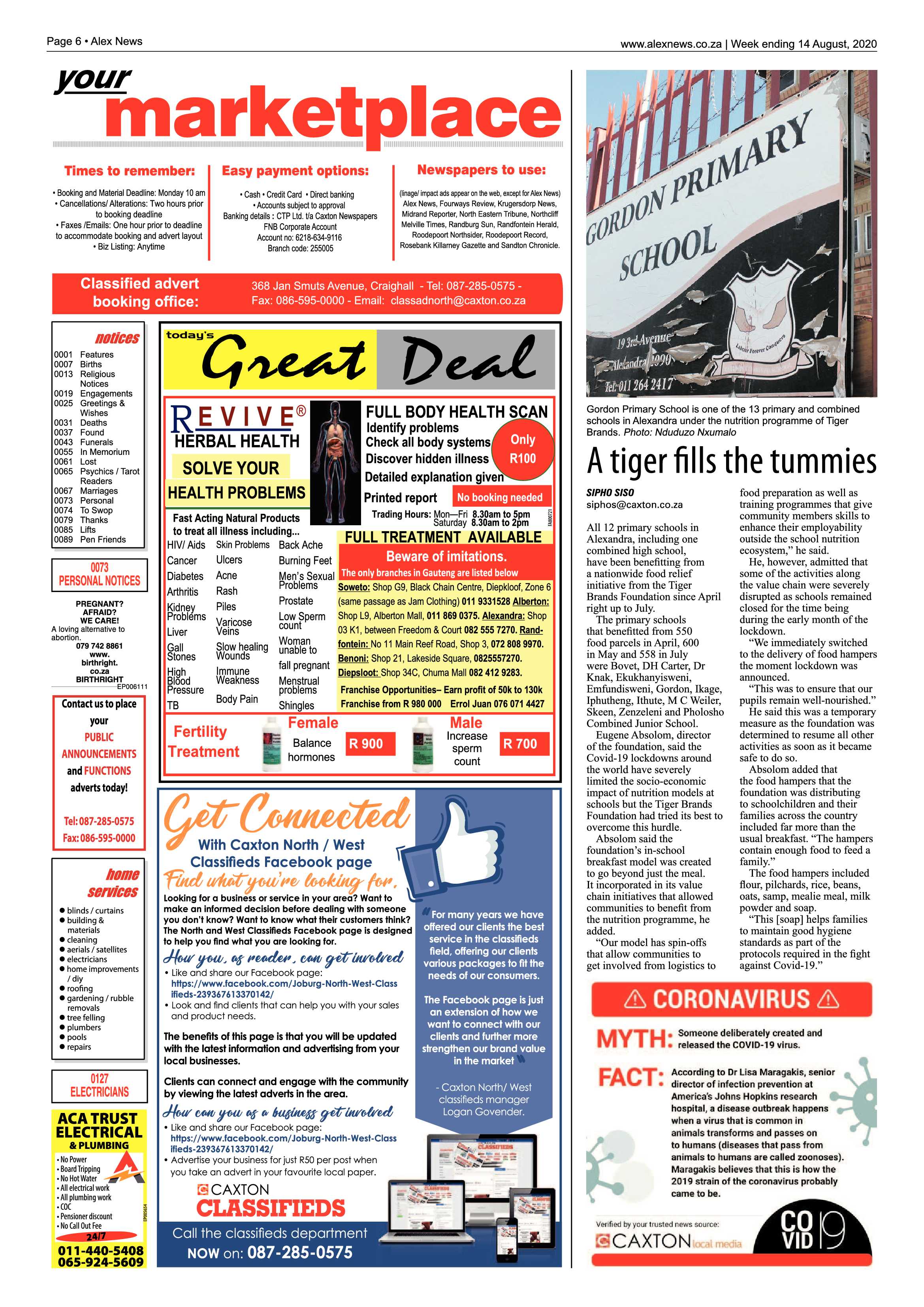 Alex News 14 August 2020 page 6