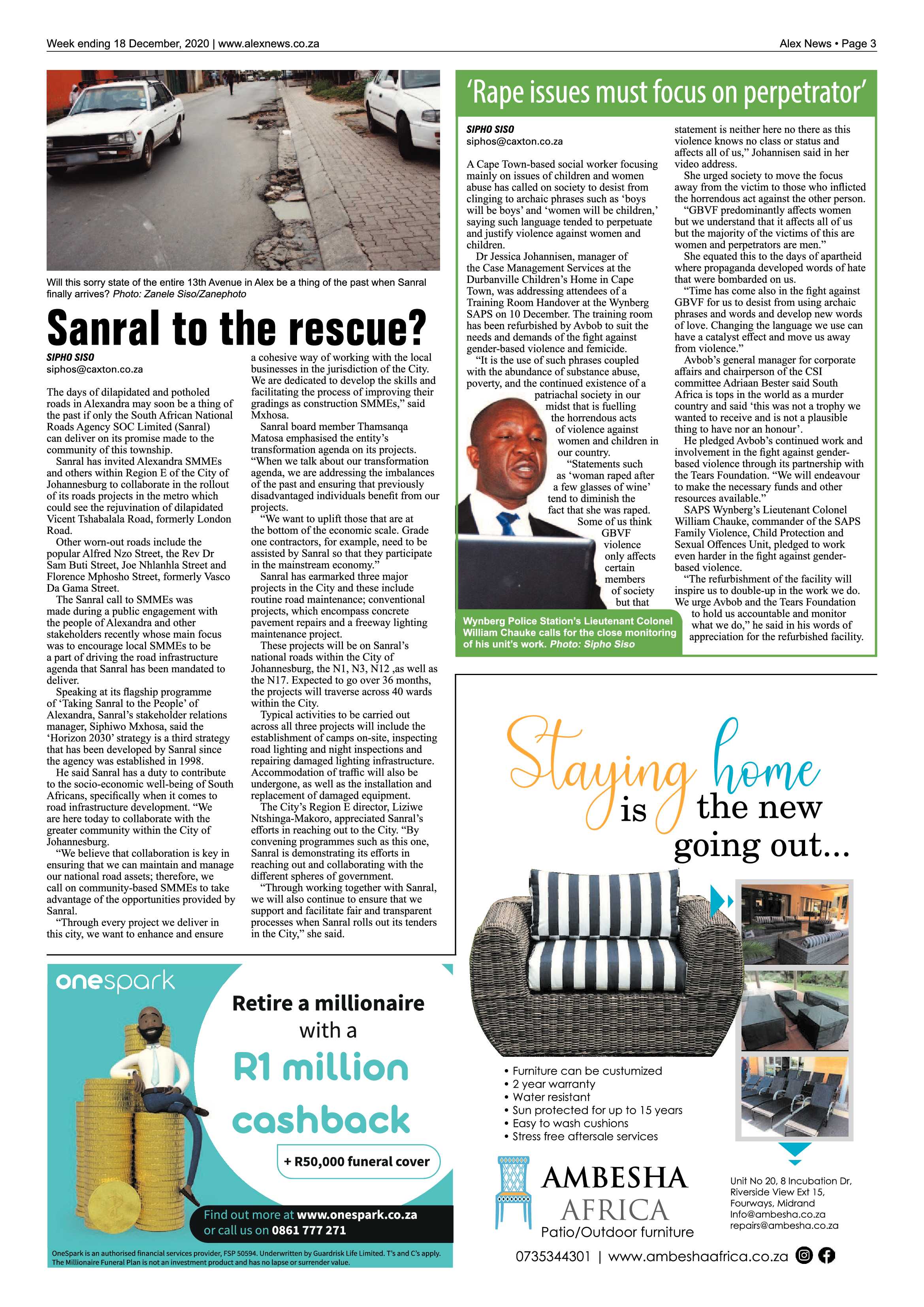 Alex News 18 December 2020 page 3