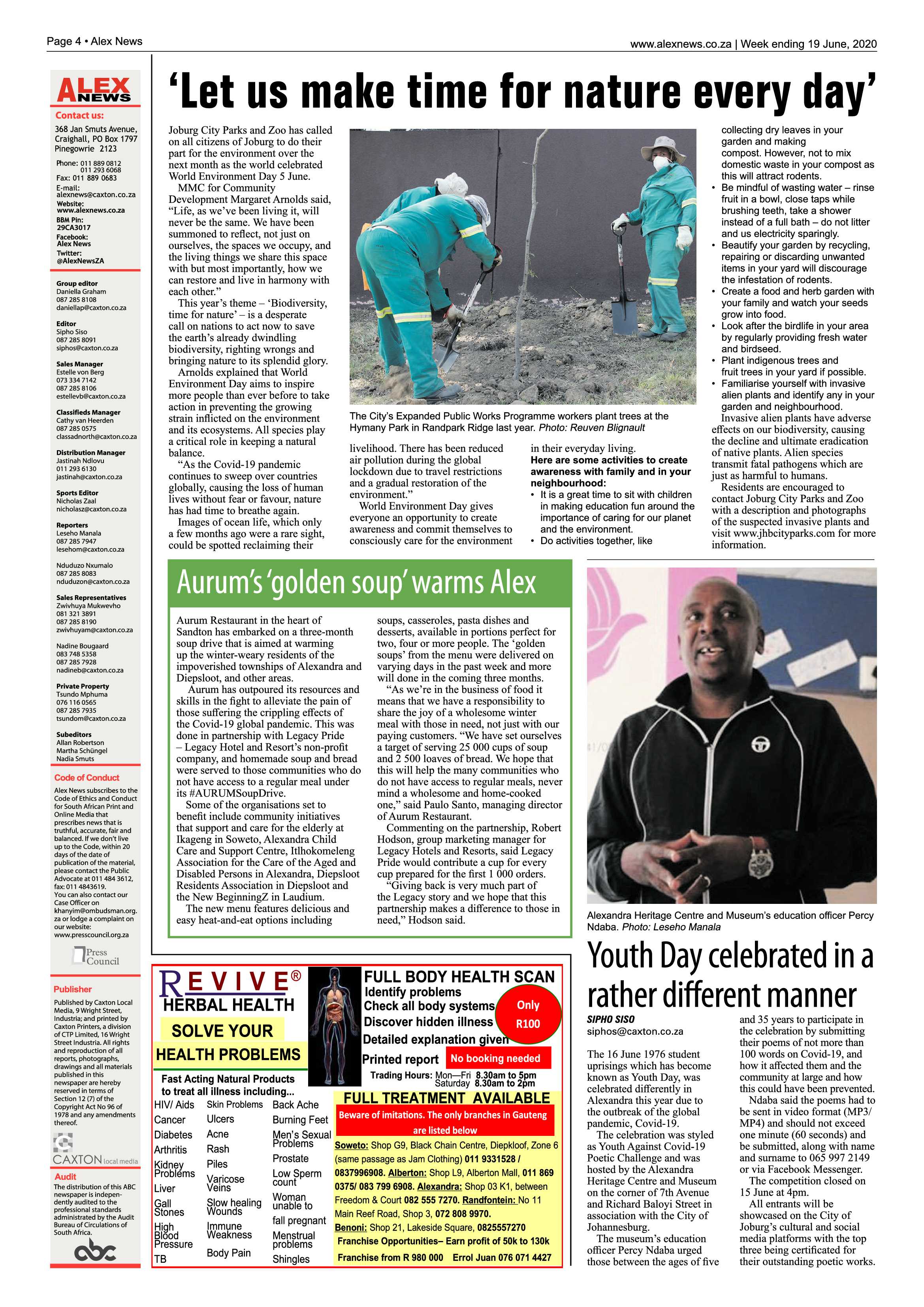 Alex News 19 June 2020 page 4