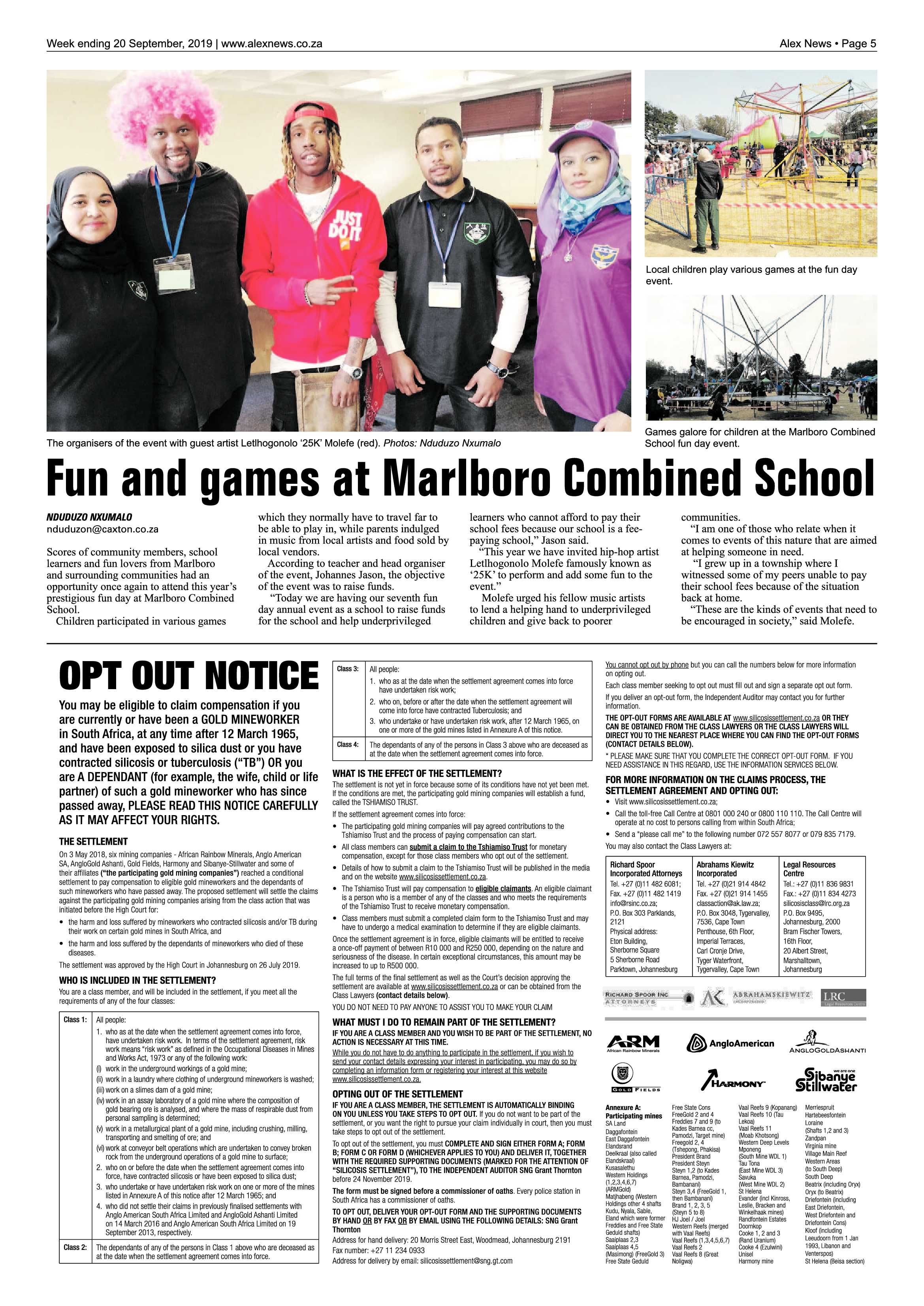 Alex News 19 September, 2019 page 5