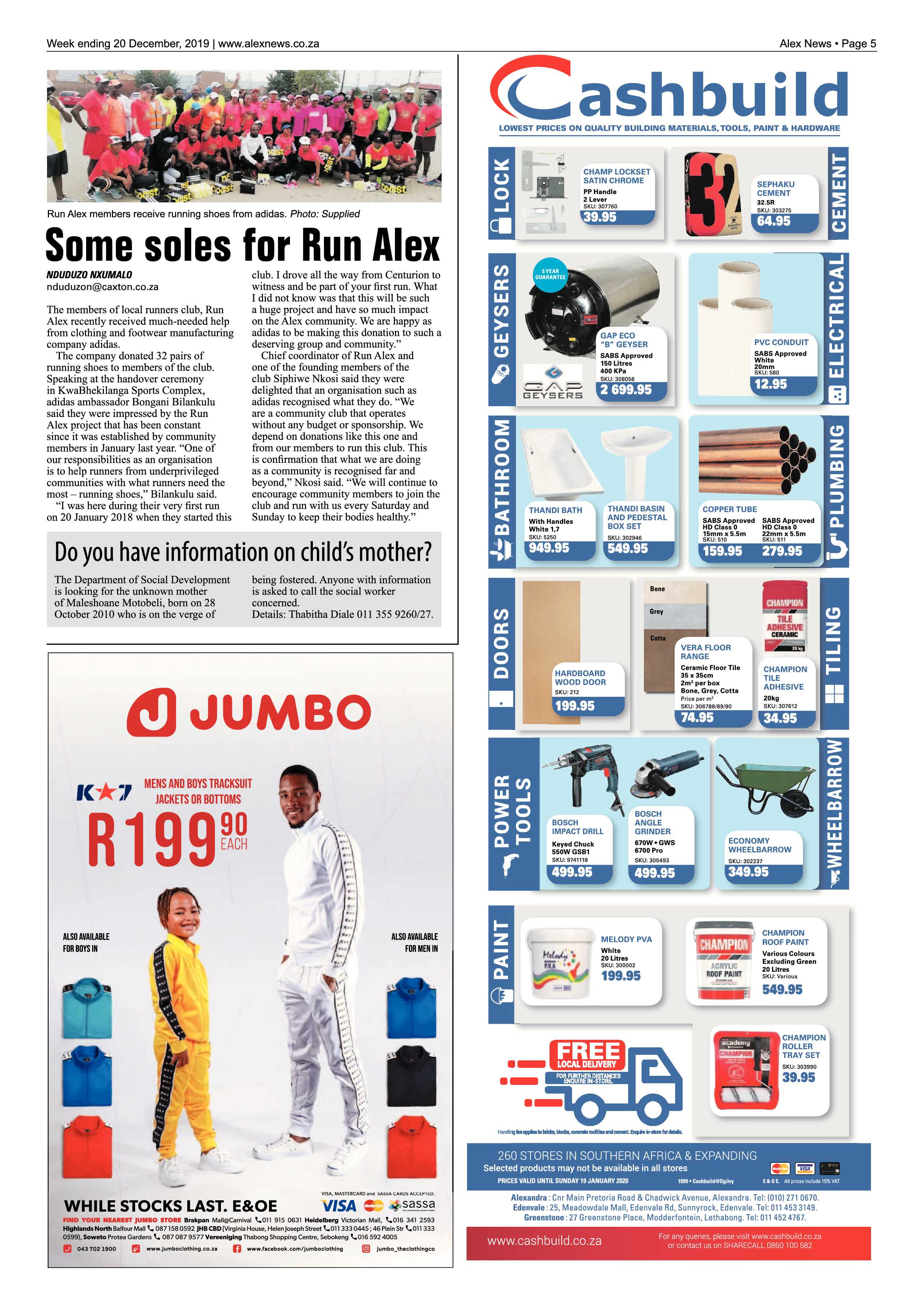 Alex News 20 December 2019 page 5